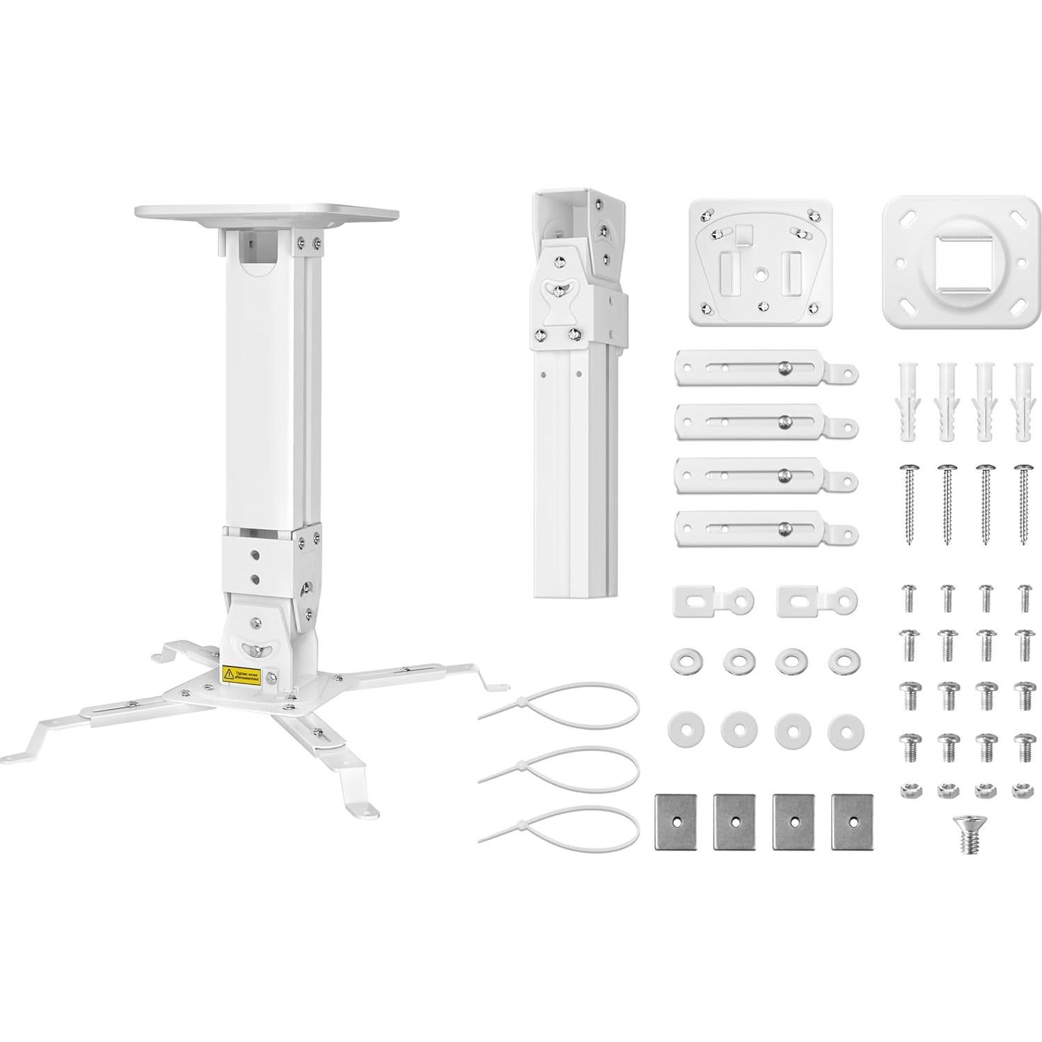 Soporte de Proyector 2-Be-Best Ajustable 40-60cm Blanco