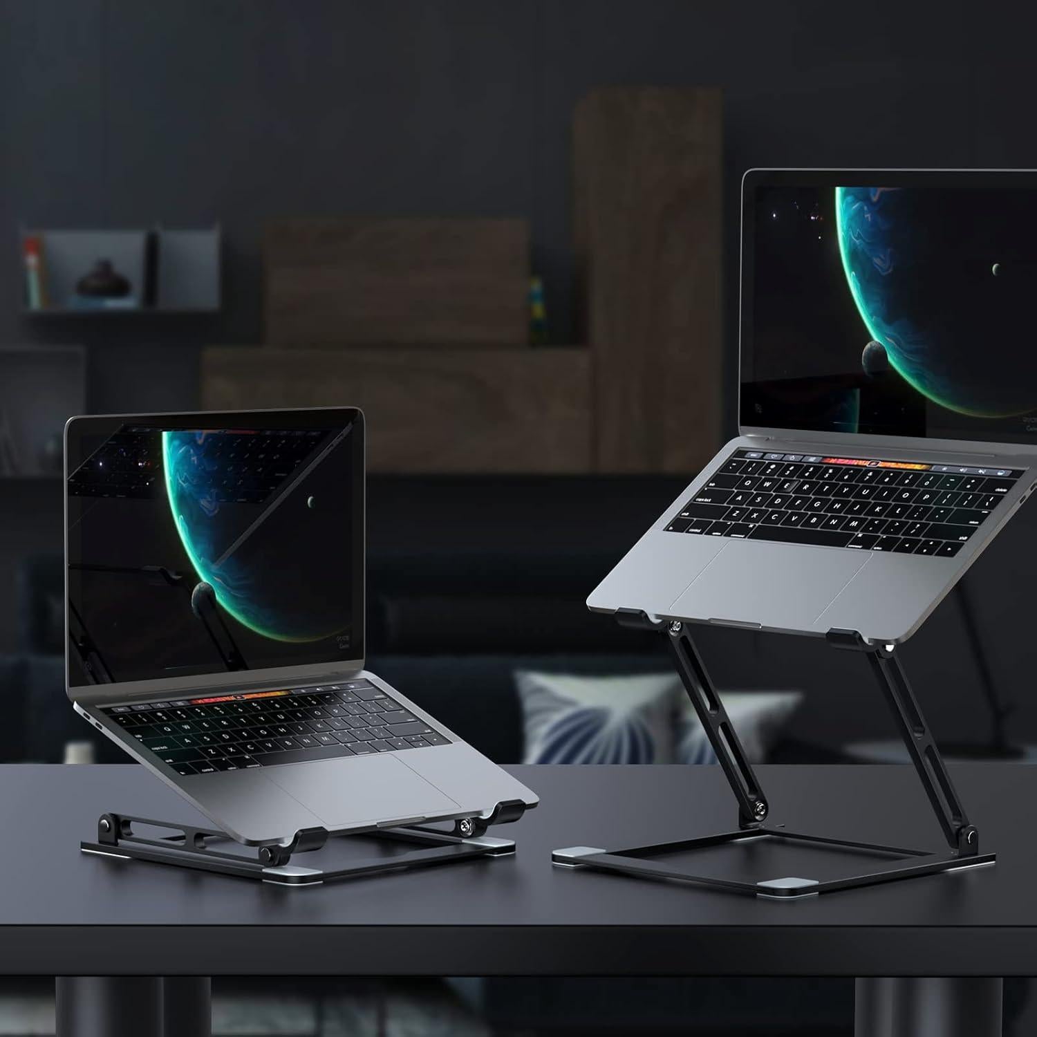 Soporte Ergonómico para Laptop VIGLT Ajustable Negro 10-17.3"