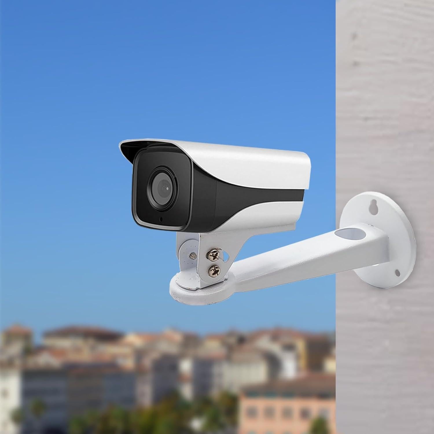 Soporte de cámara de seguridad NVRTTRR para proyector mini blanco