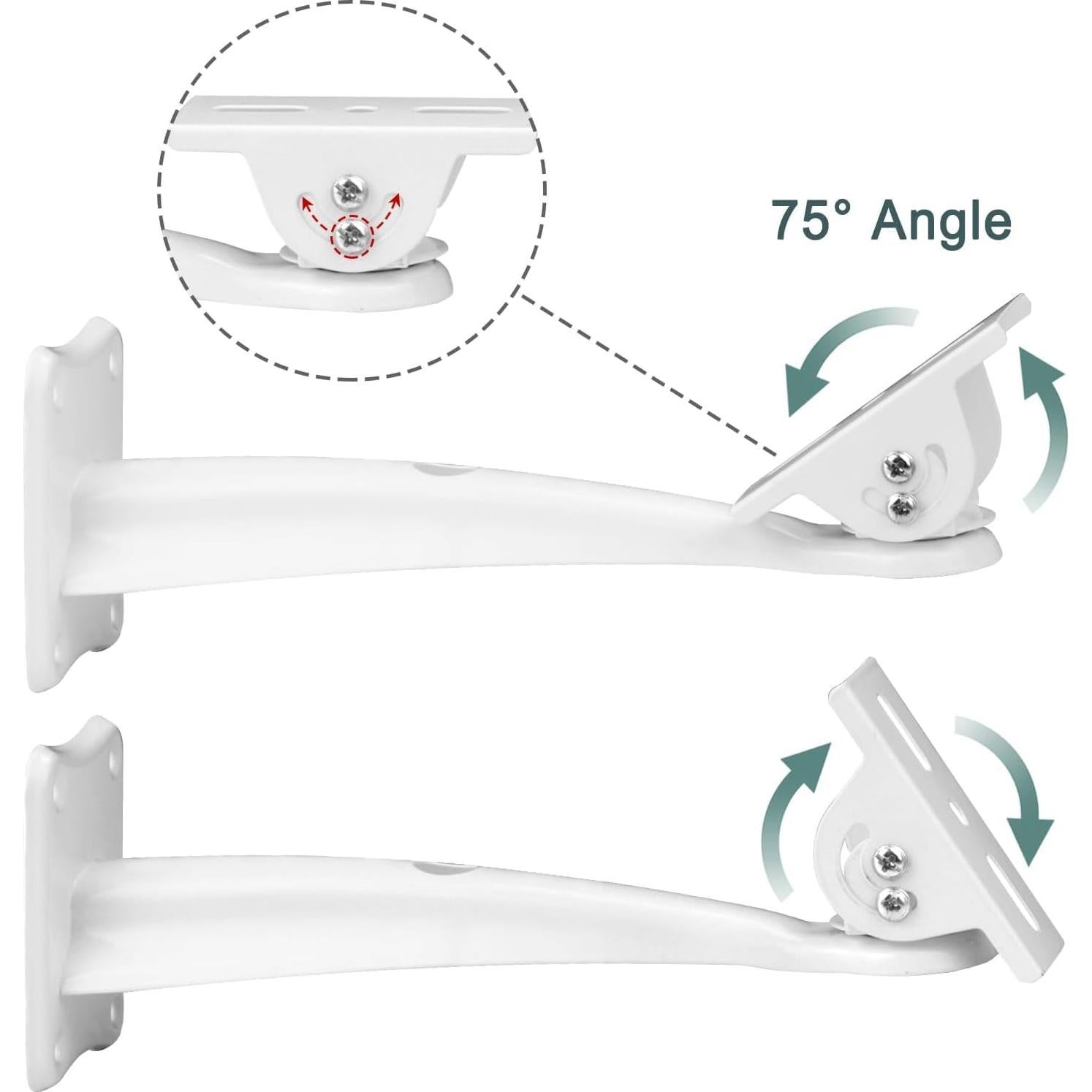 Soporte de Pared para Proyector 2-Be-Best Blanco 24 cm