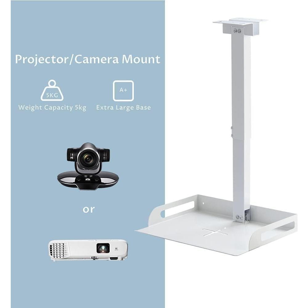 Soporte de Techo Universal JGPIN para Proyector y Cámara Ajustable