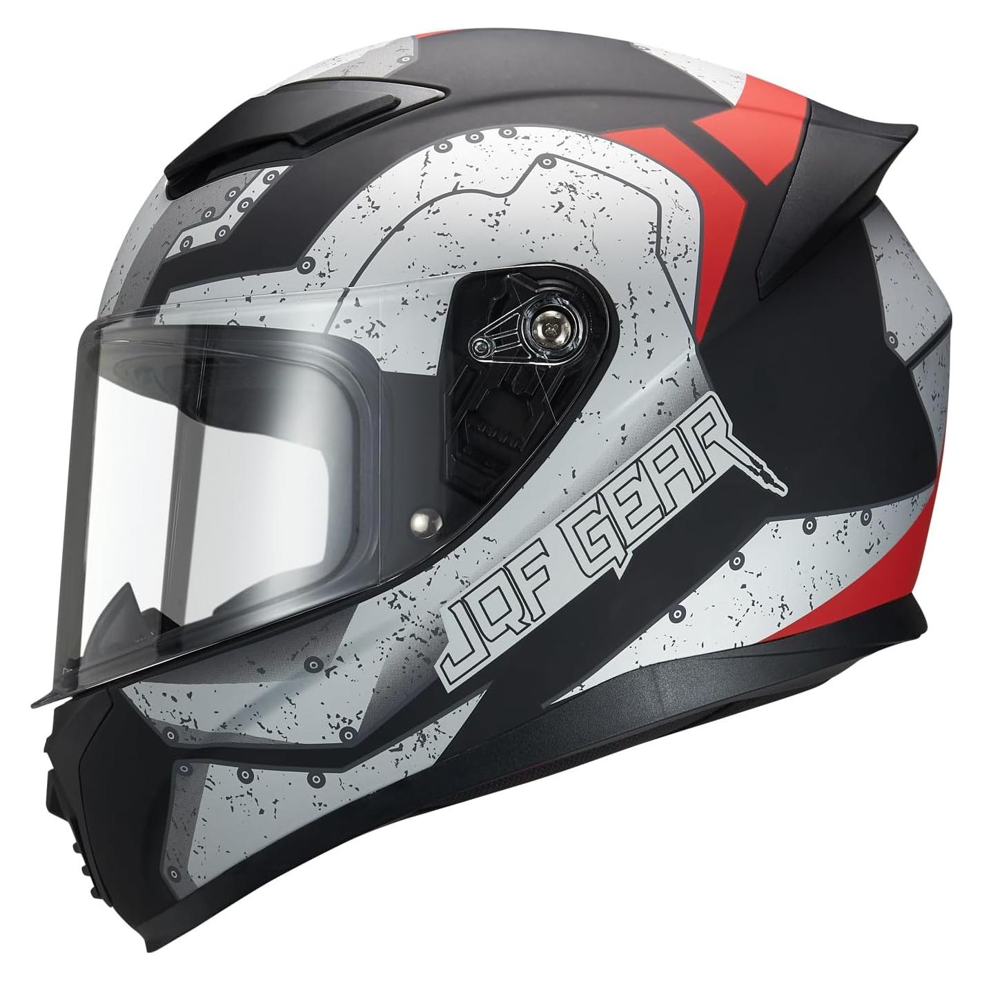 Casco Integral JQF Gear WS-607 para Motocicleta Adulto