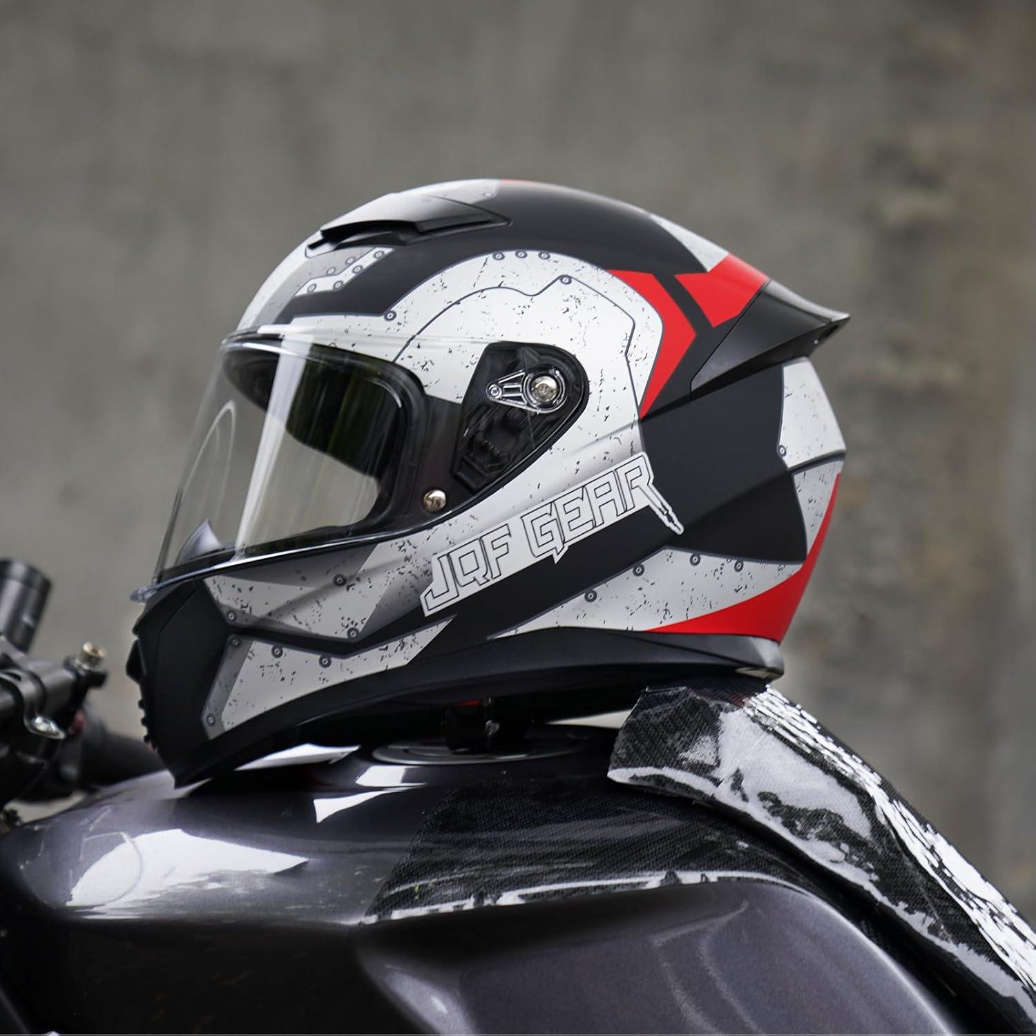 Casco Integral JQF Gear WS-607 para Motocicleta Adulto