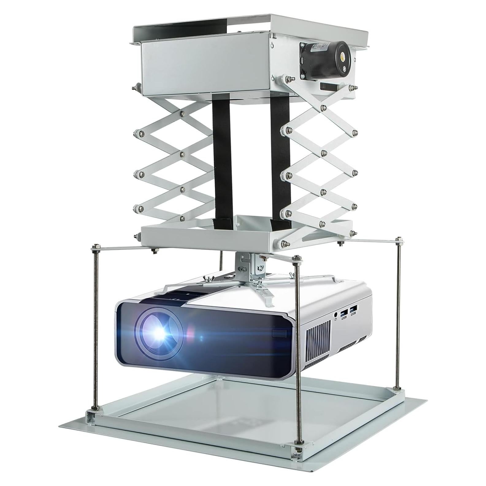 Soporte de Proyector Motorizado CGOLDENWALL 59" 20kg Control Remoto