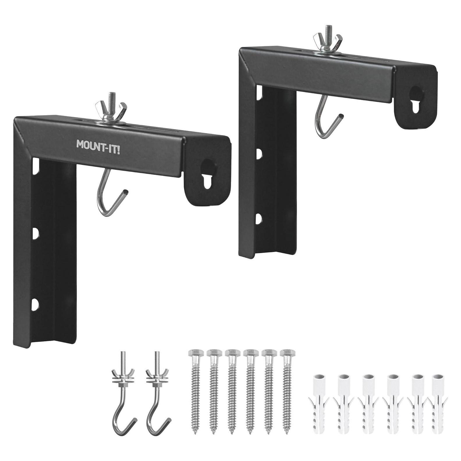 Soporte de Pared para Pantalla de Proyector Mount-It! Negro 30 Kg