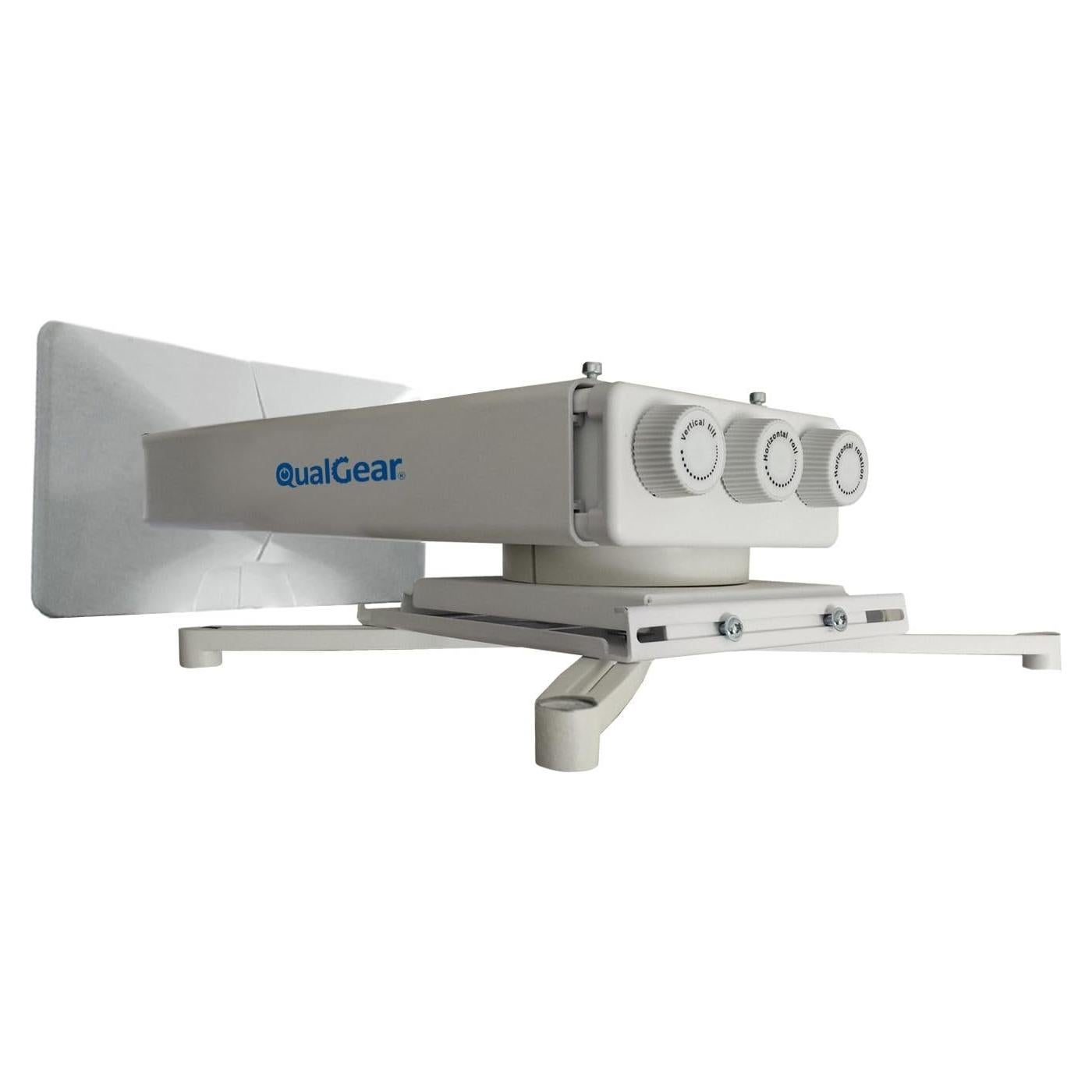 Soporte de Pared Universal para Proyector QualGear QG-PM-FT1-WHT