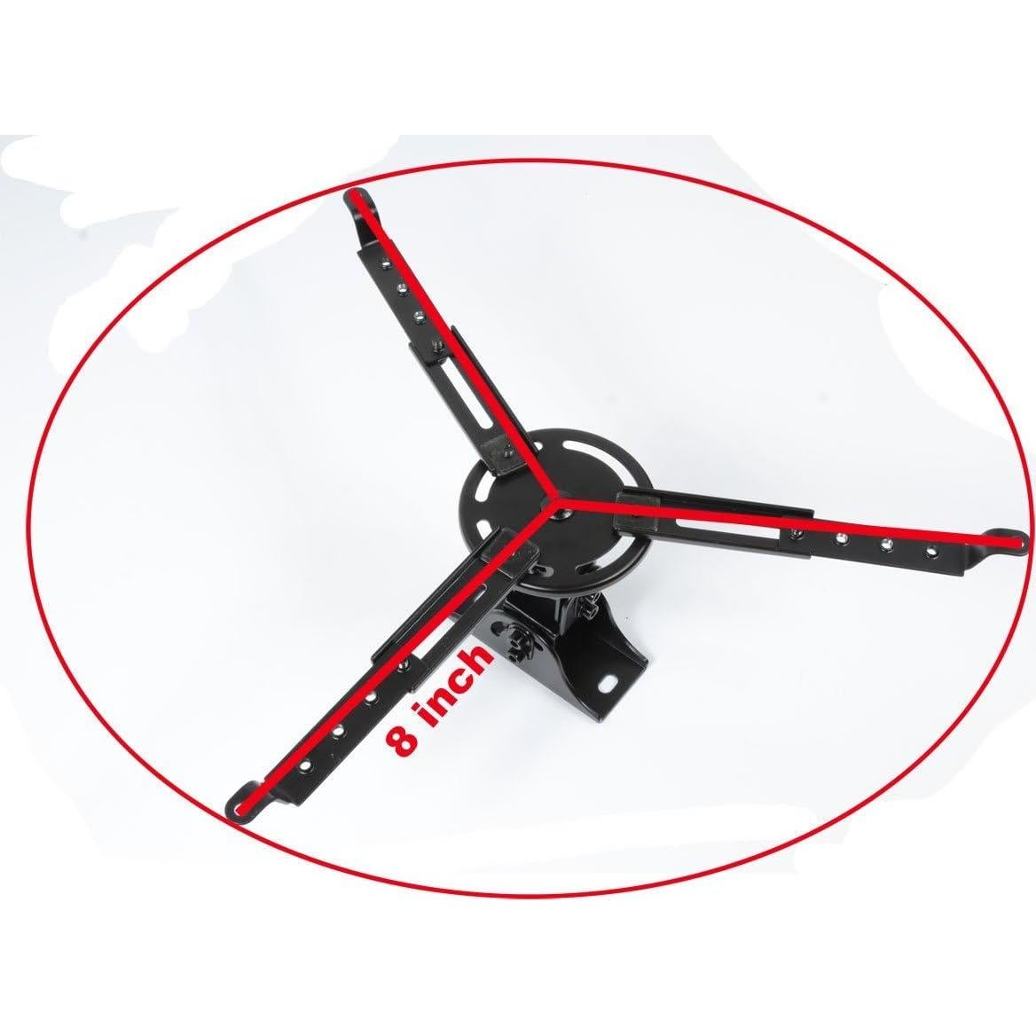 Soporte de Techo para Proyector VideoSecu PJ1B Inclinable 10 kg