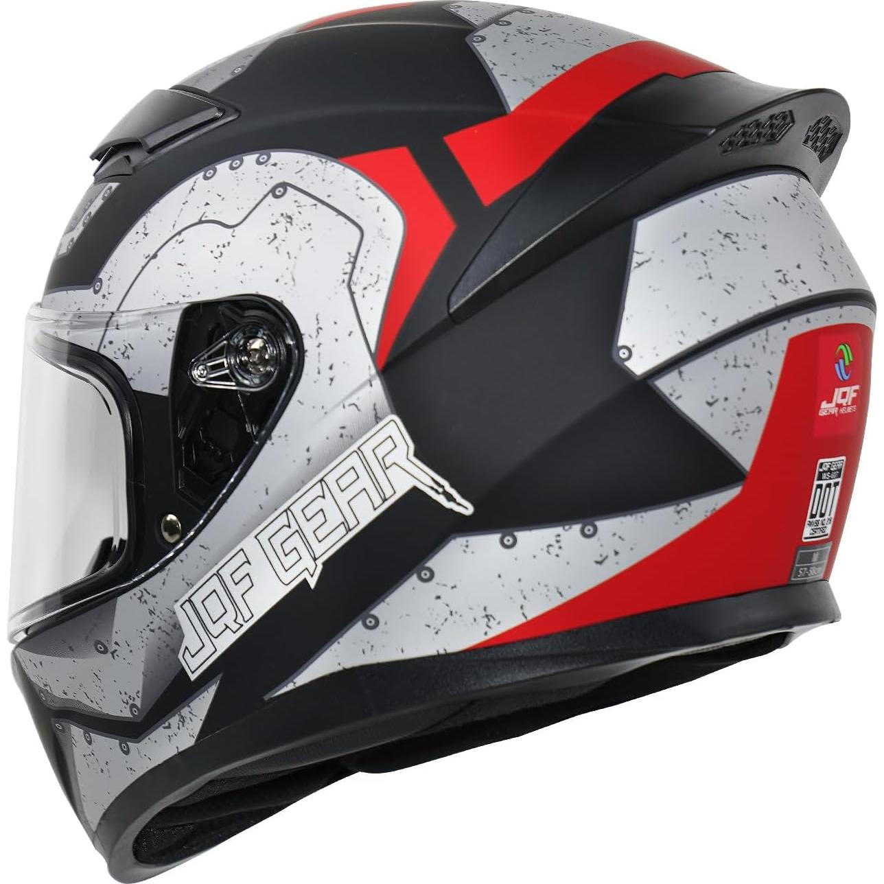 Casco Integral JQF Gear WS-607 para Motocicleta Adulto
