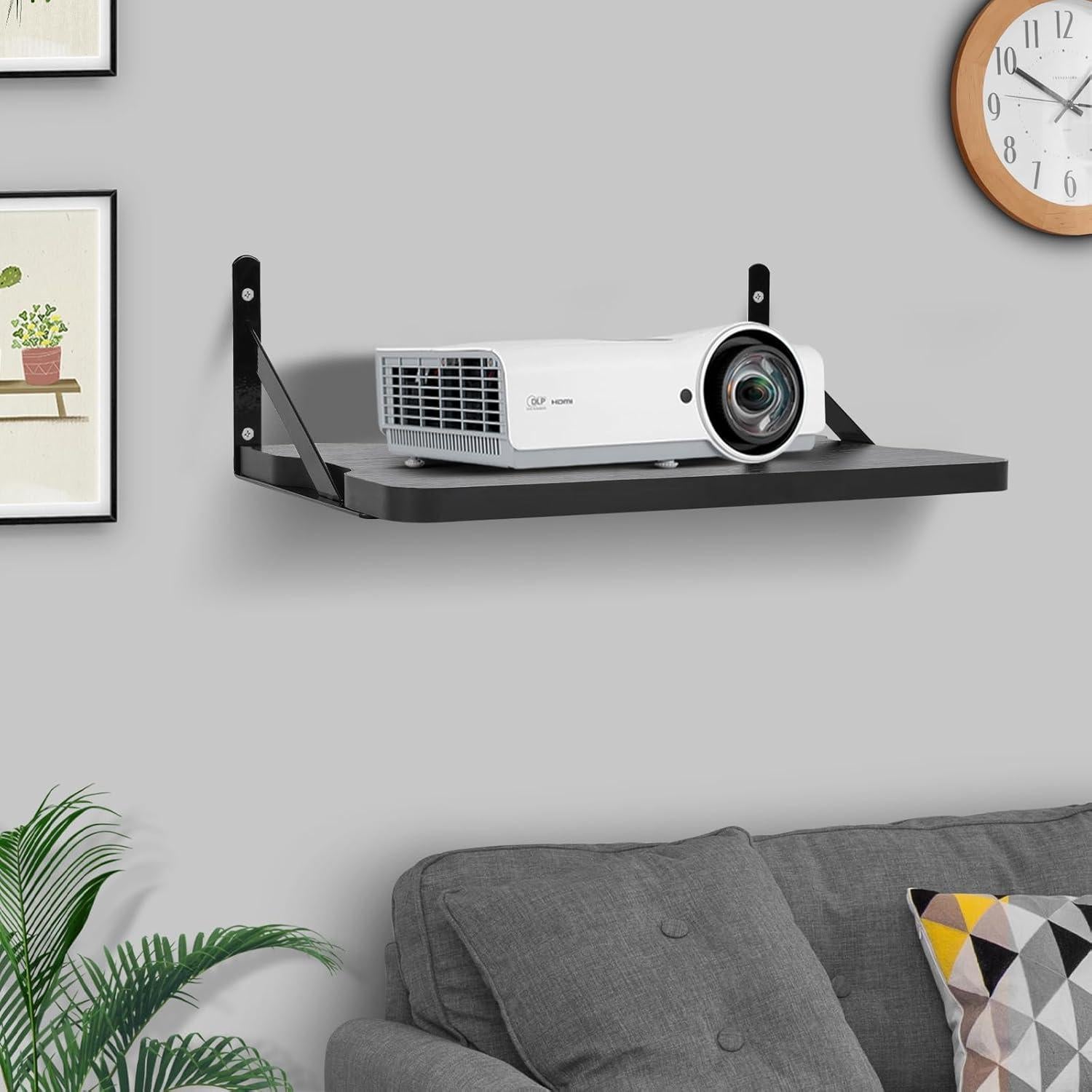 Estante Flotante para Proyector y Router BEARUT TYMDF