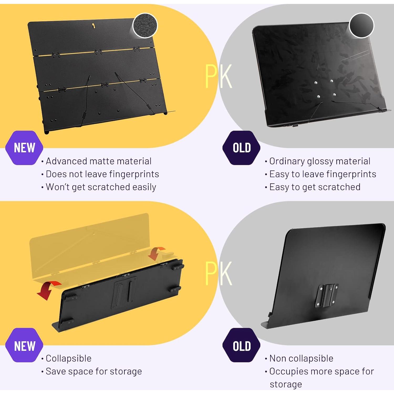 Soporte de Partituras Plegable CAHAYA CY0317 Altura Ajustable