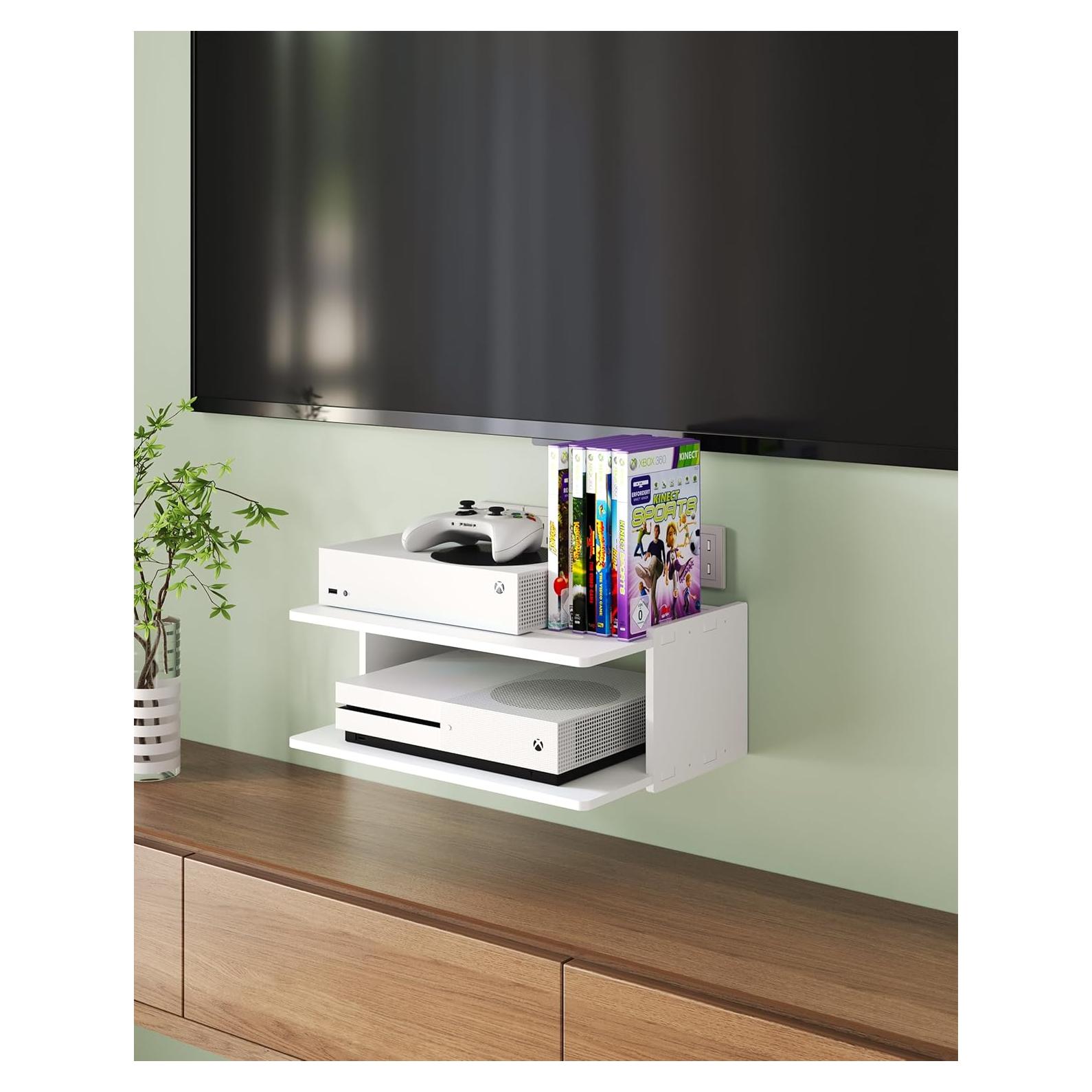 Estante Flotante para TV AREAJD, Soporte Pared Xbox Series S/X