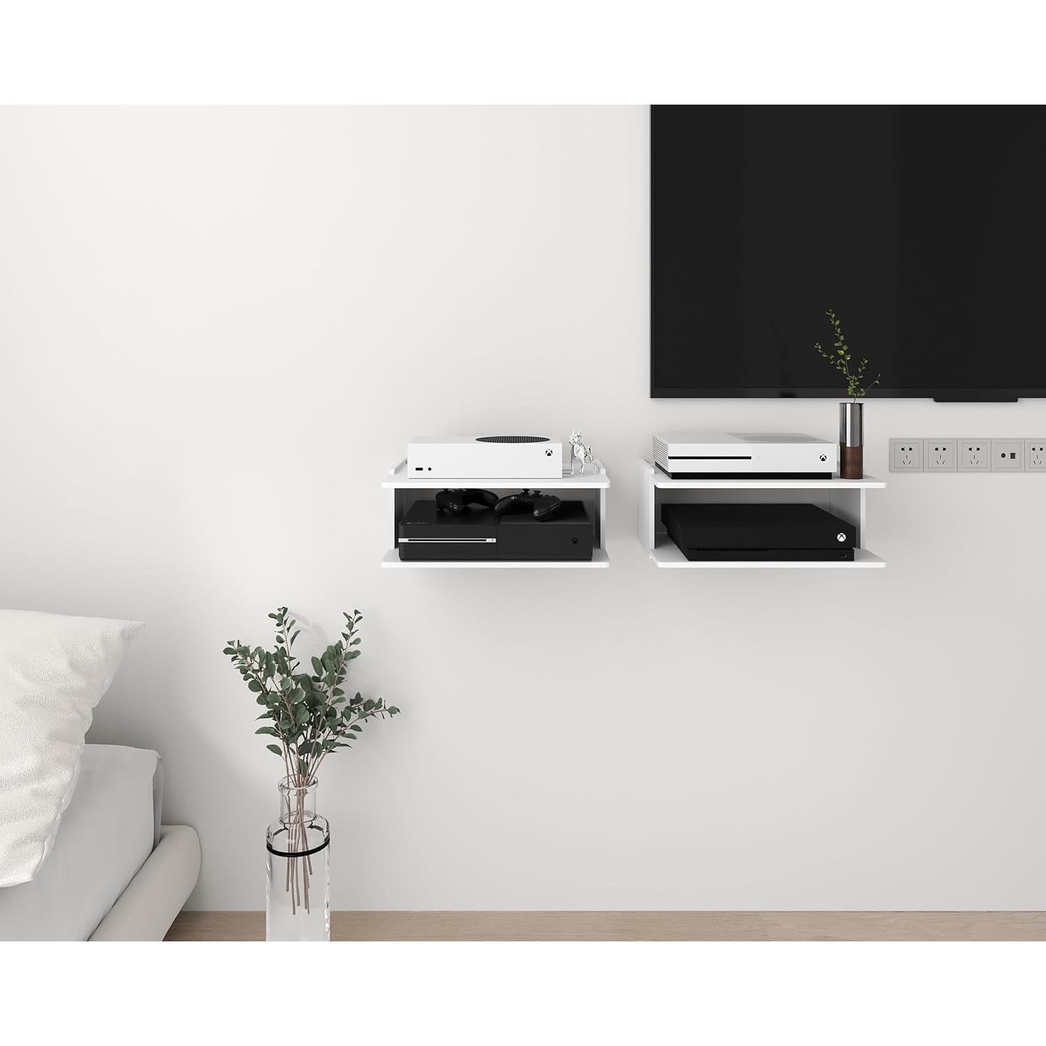 Estante Flotante para TV AREAJD, Soporte Pared Xbox Series S/X