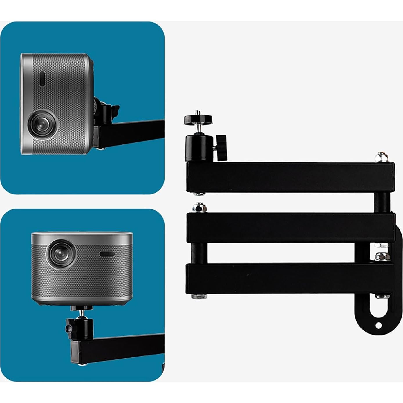 Soporte de Proyector Plegable NVRTTRR Universal Techo/Pared