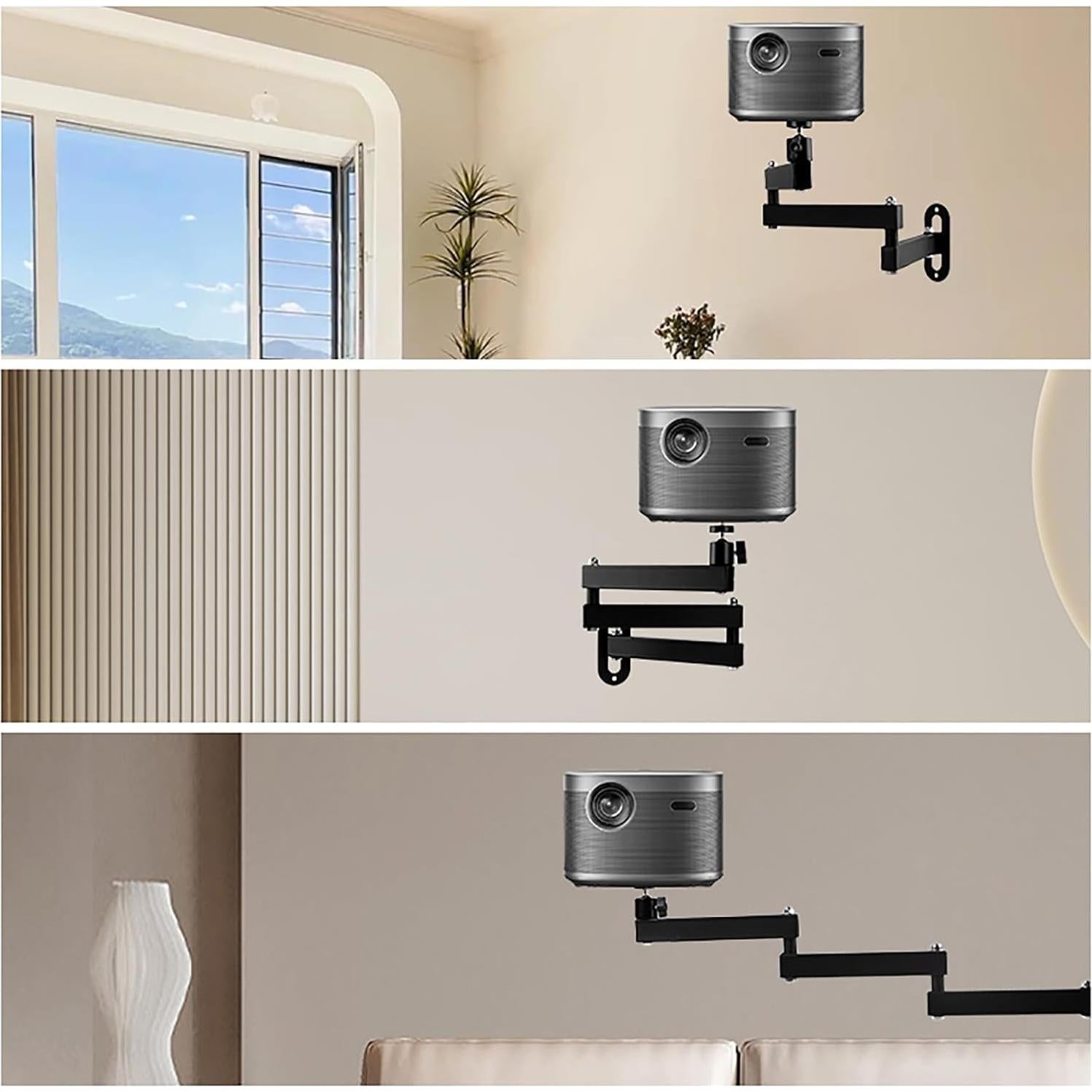 Soporte de Proyector Plegable NVRTTRR Universal Techo/Pared