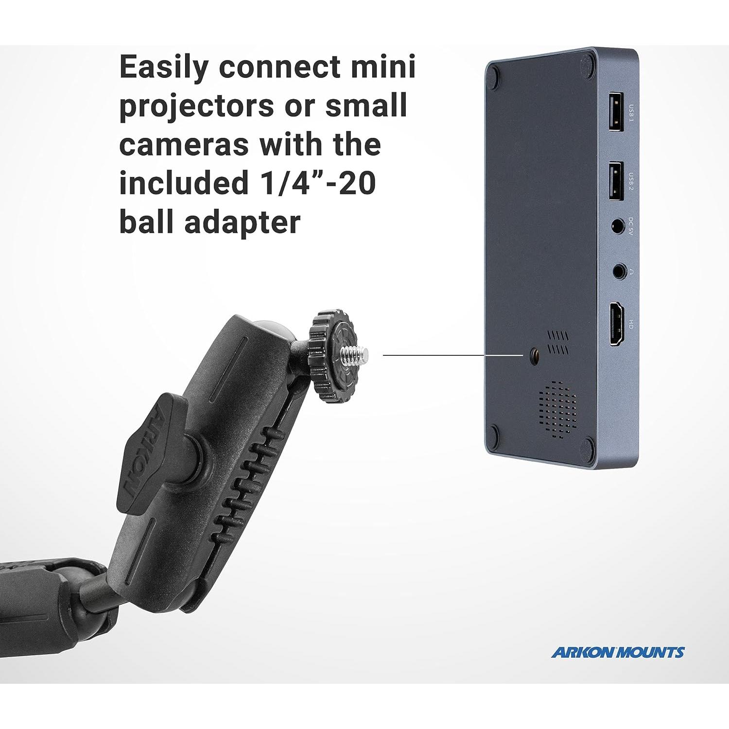 Soporte ARKON para Teléfono y Proyector Pico Ajustable