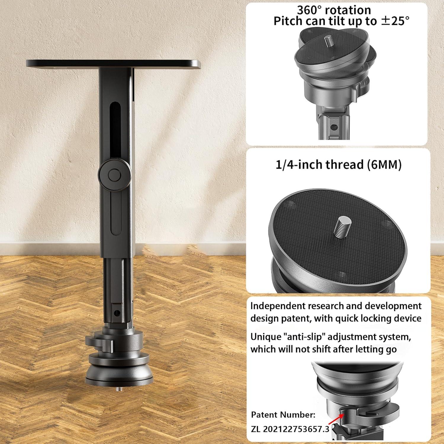 Soporte de Proyector Perfectisan DK-BK Ajustable 15kg Negro