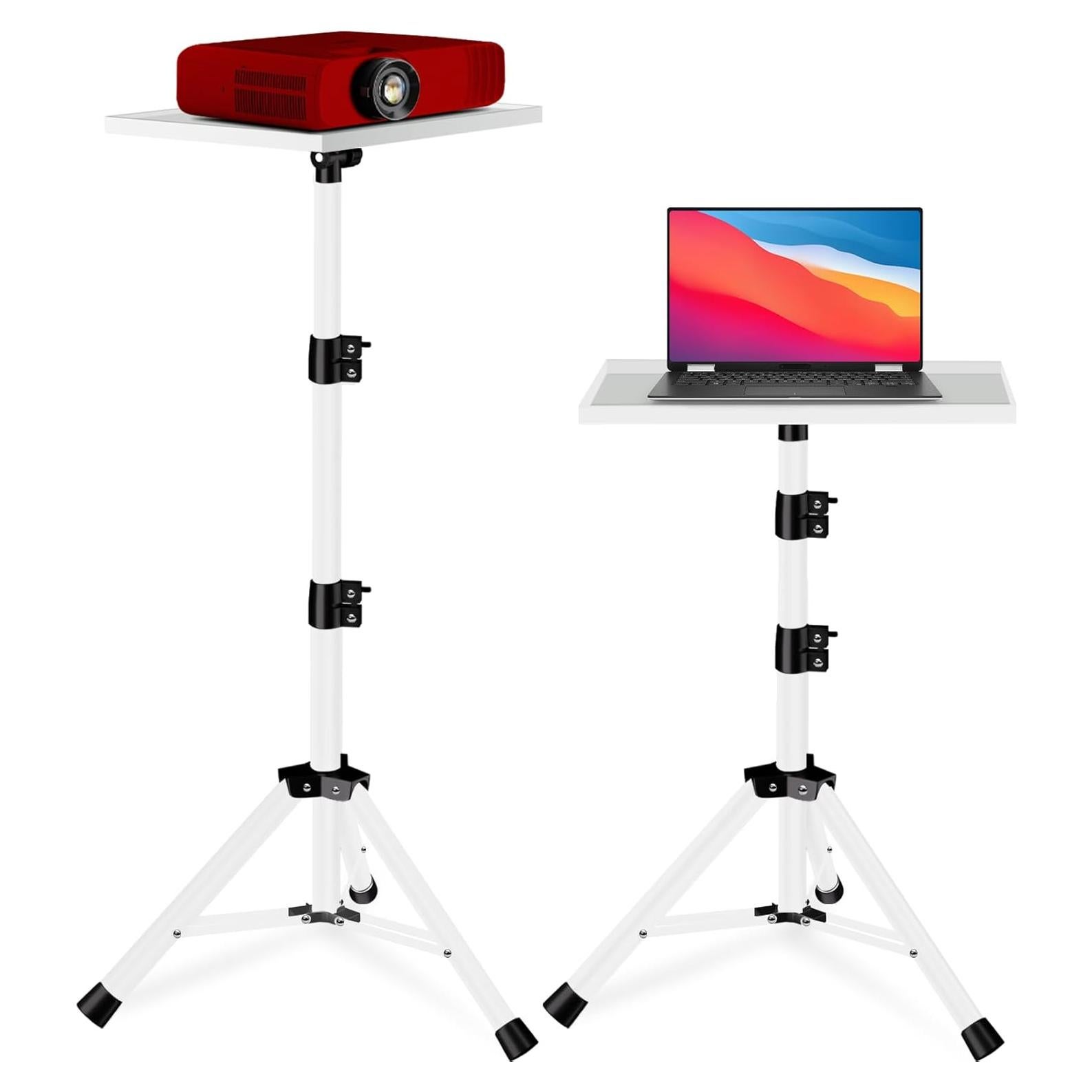 Soporte para proyector REHOSEUP ajustable 23-53 pulgadas blanco