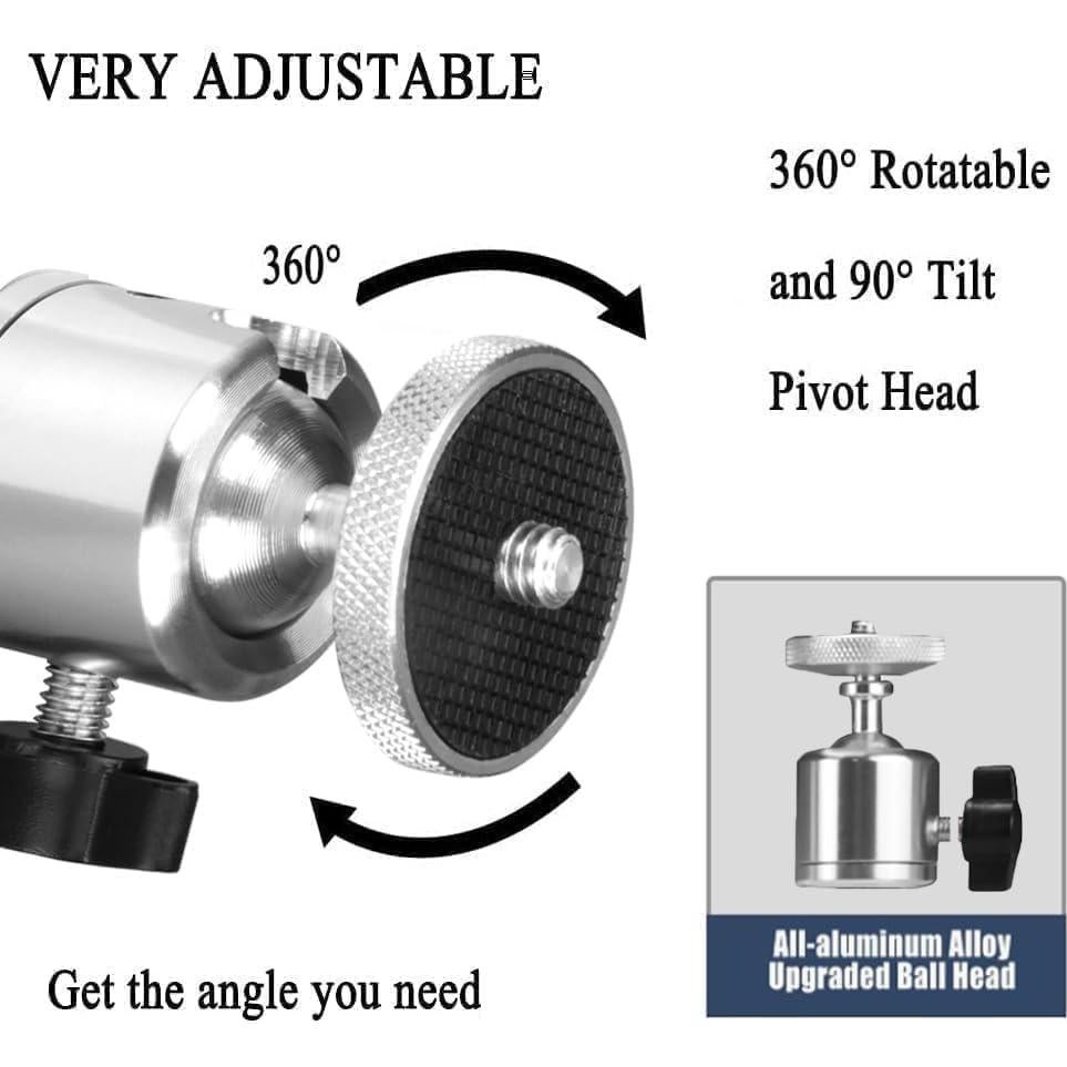 Soporte de Proyector 2-Be-Best Ajustable Techo/Pared Plata 31-45cm