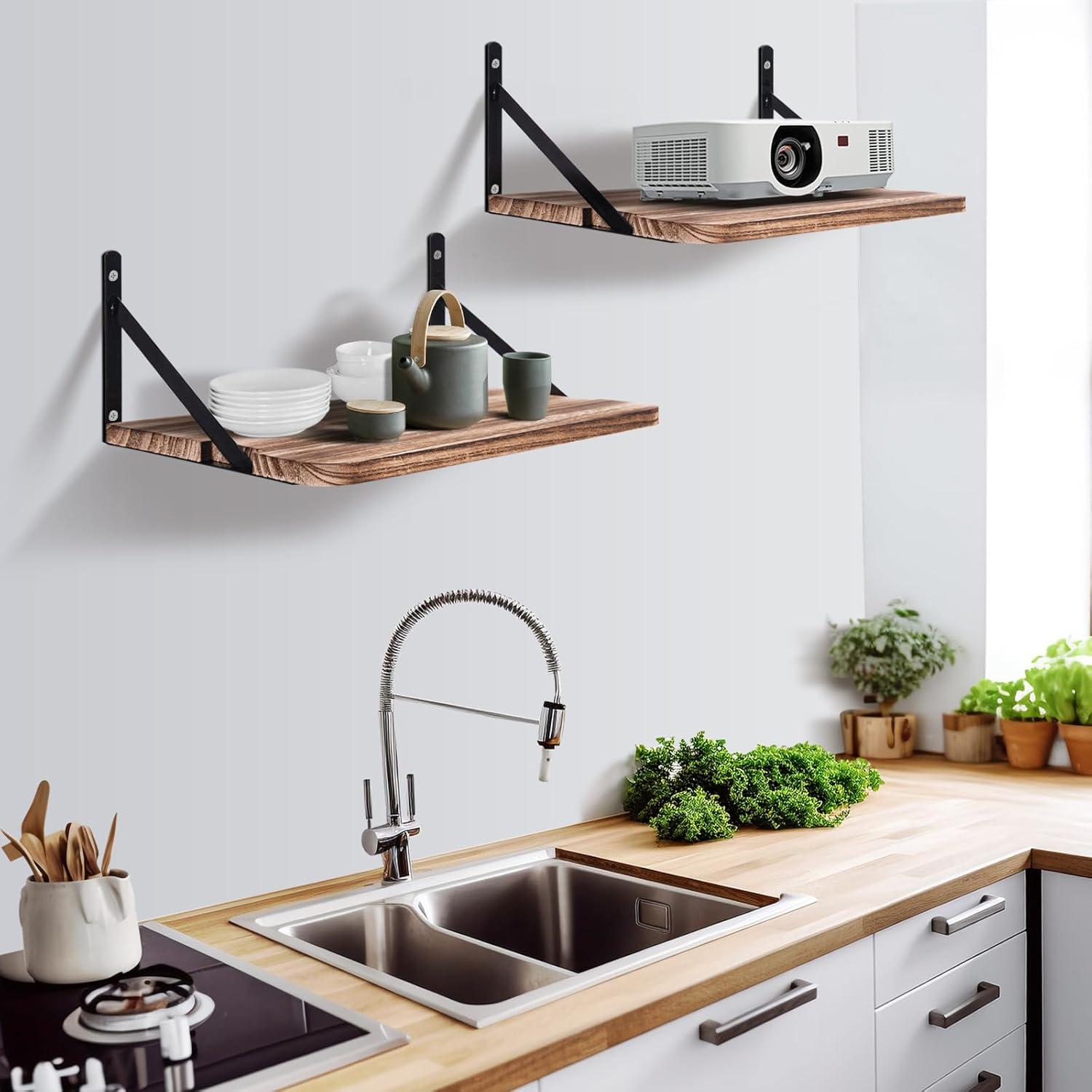Estante Flotante BEARUT para Proyector y Router 16x11 cm