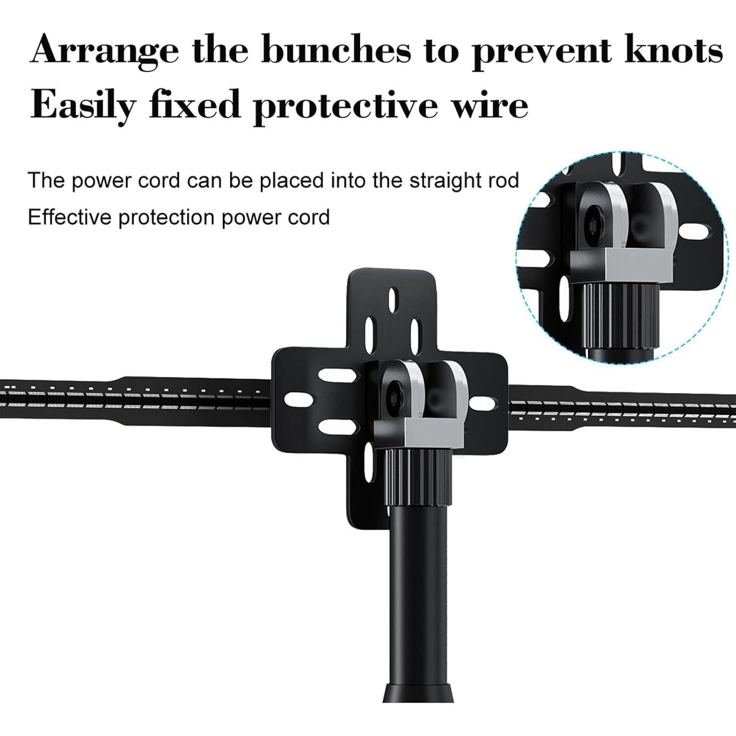 Soporte de Techo Ajustable GOWENIC para Proyector 39-61 cm