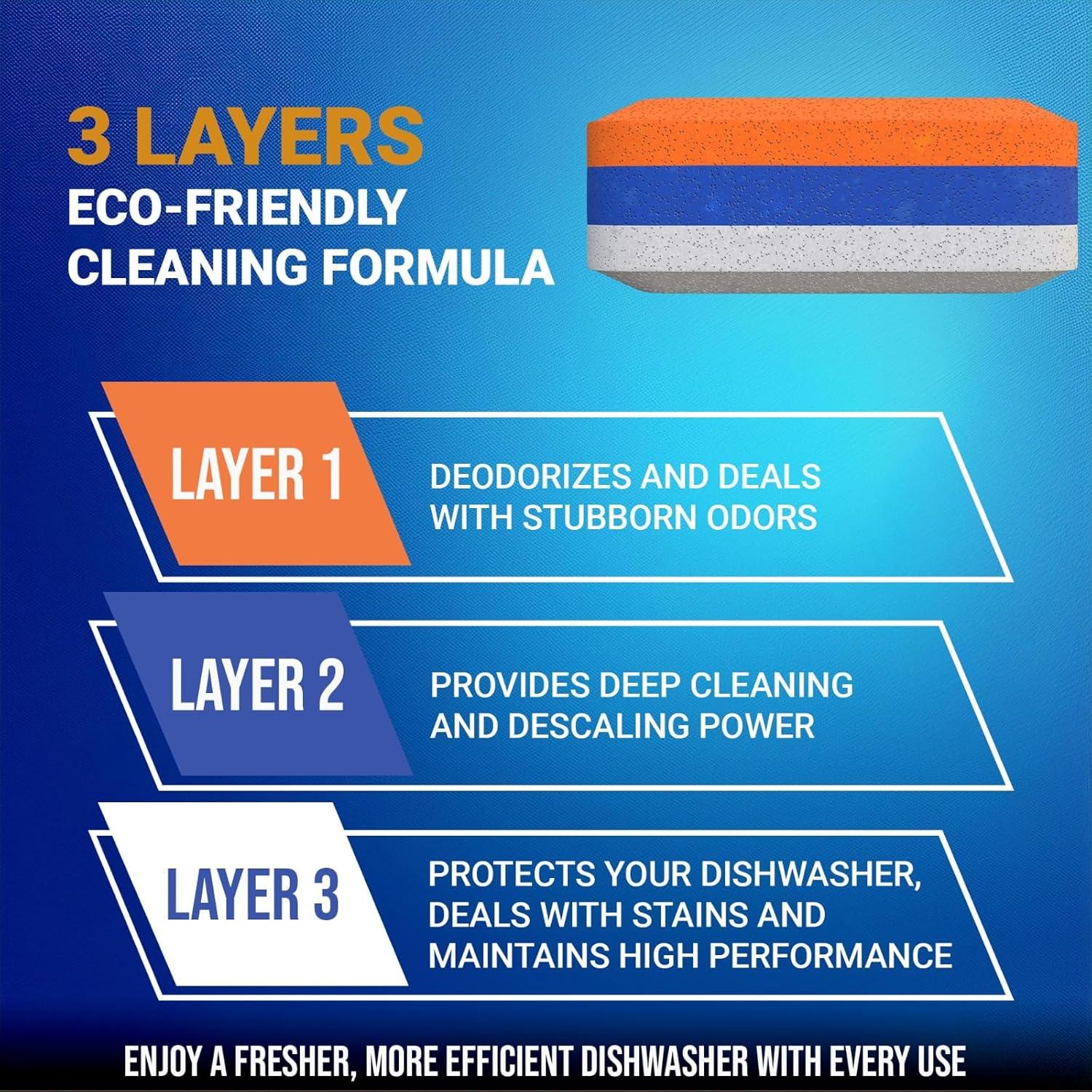 Tabletas Limpiadoras Shimmerix 48 Unidades para Lavadora y Lavavajillas