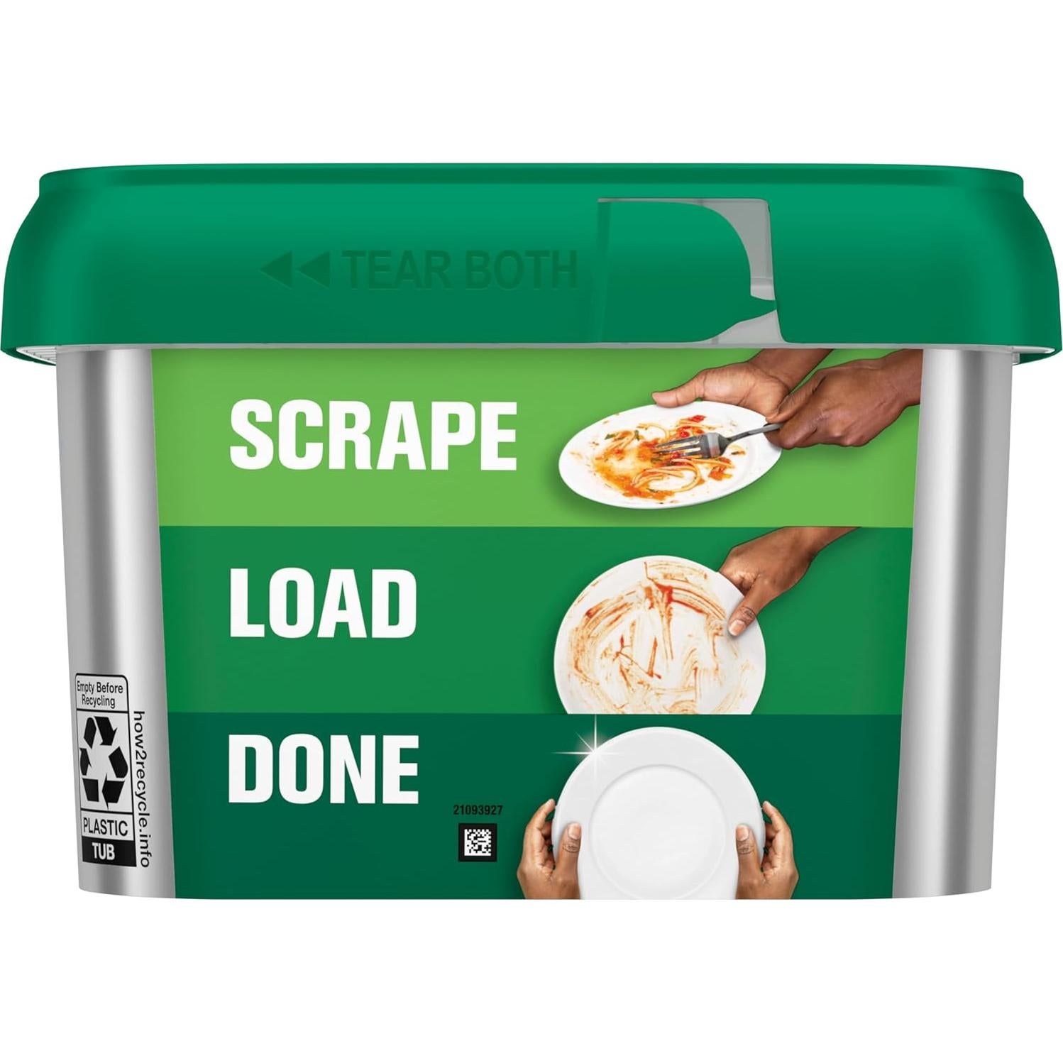 Cápsulas detergente lavavajillas Cascade Platinum + Oxi 34u