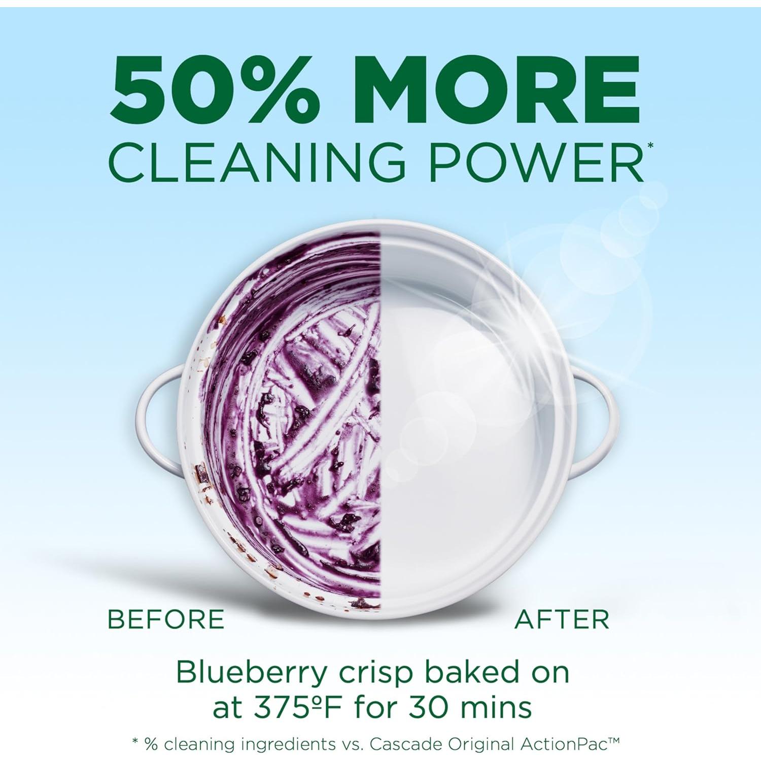 Detergente Líquido en Gel Cascade Libre y Claro 2.12L