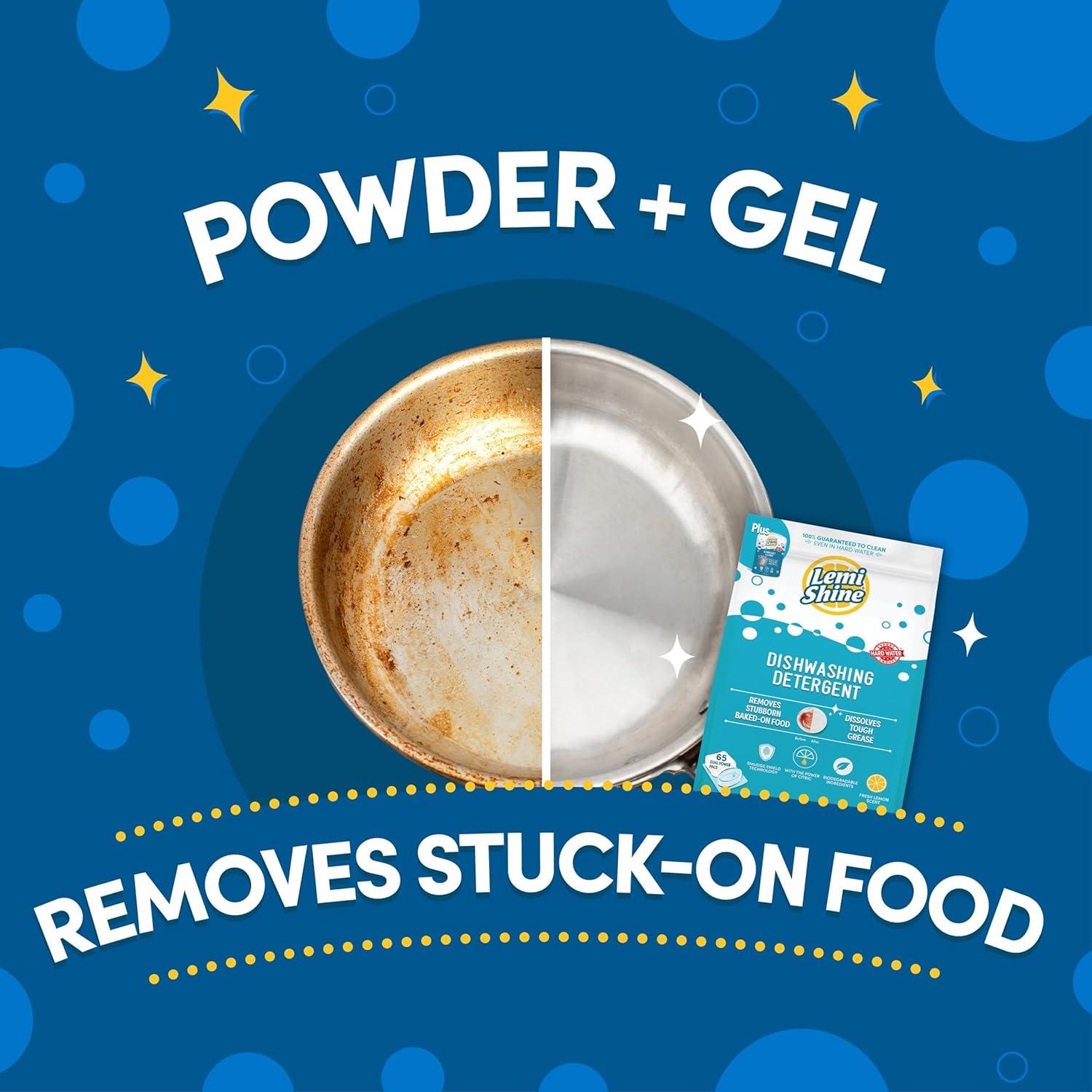 Cápsulas de Detergente Lemi Shine 65 Unidades Ecológicas