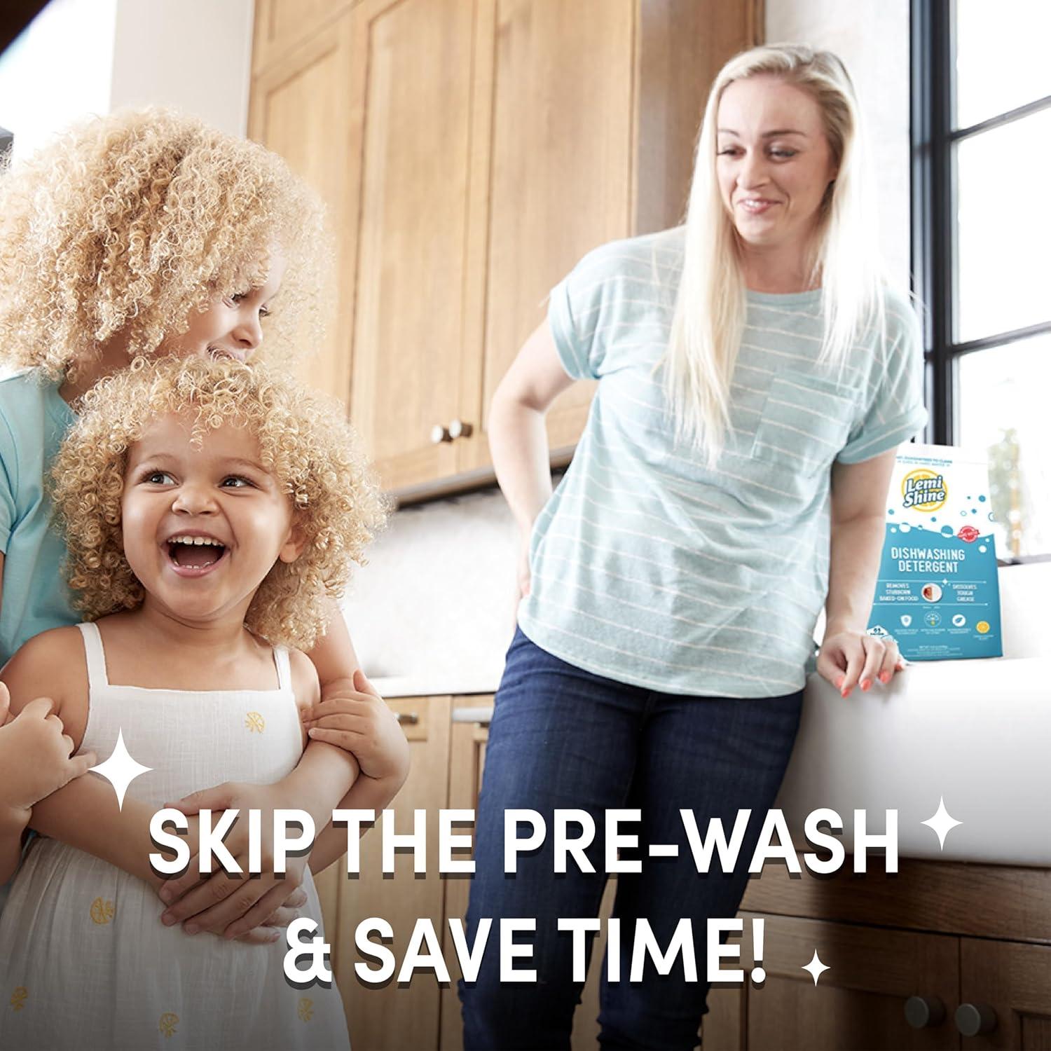 Cápsulas de Detergente Lemi Shine 65 Unidades Ecológicas