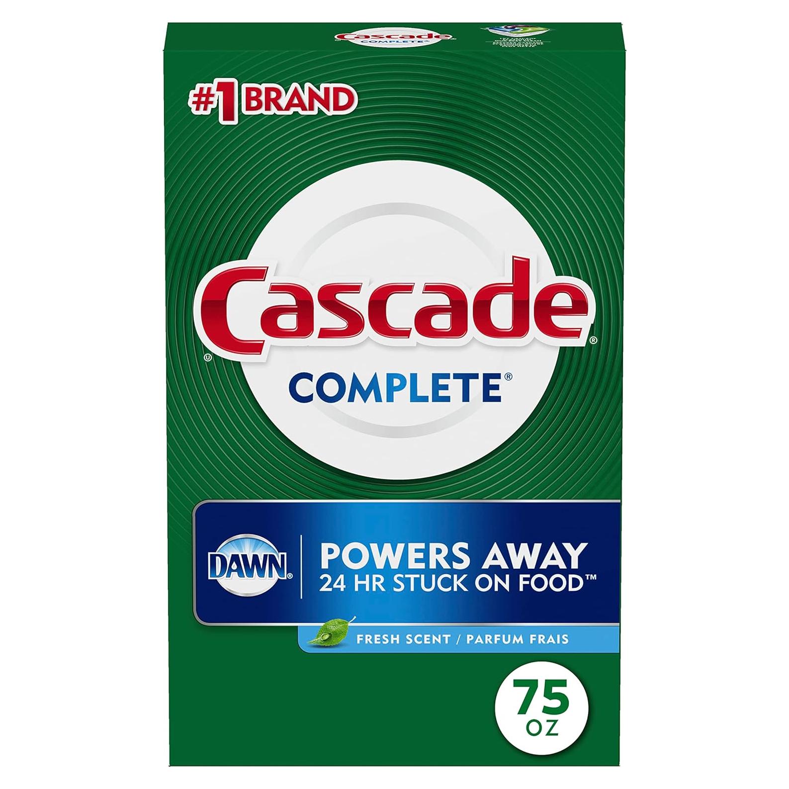 Detergente en polvo para lavavajillas Cascade Complete 2.13 kg