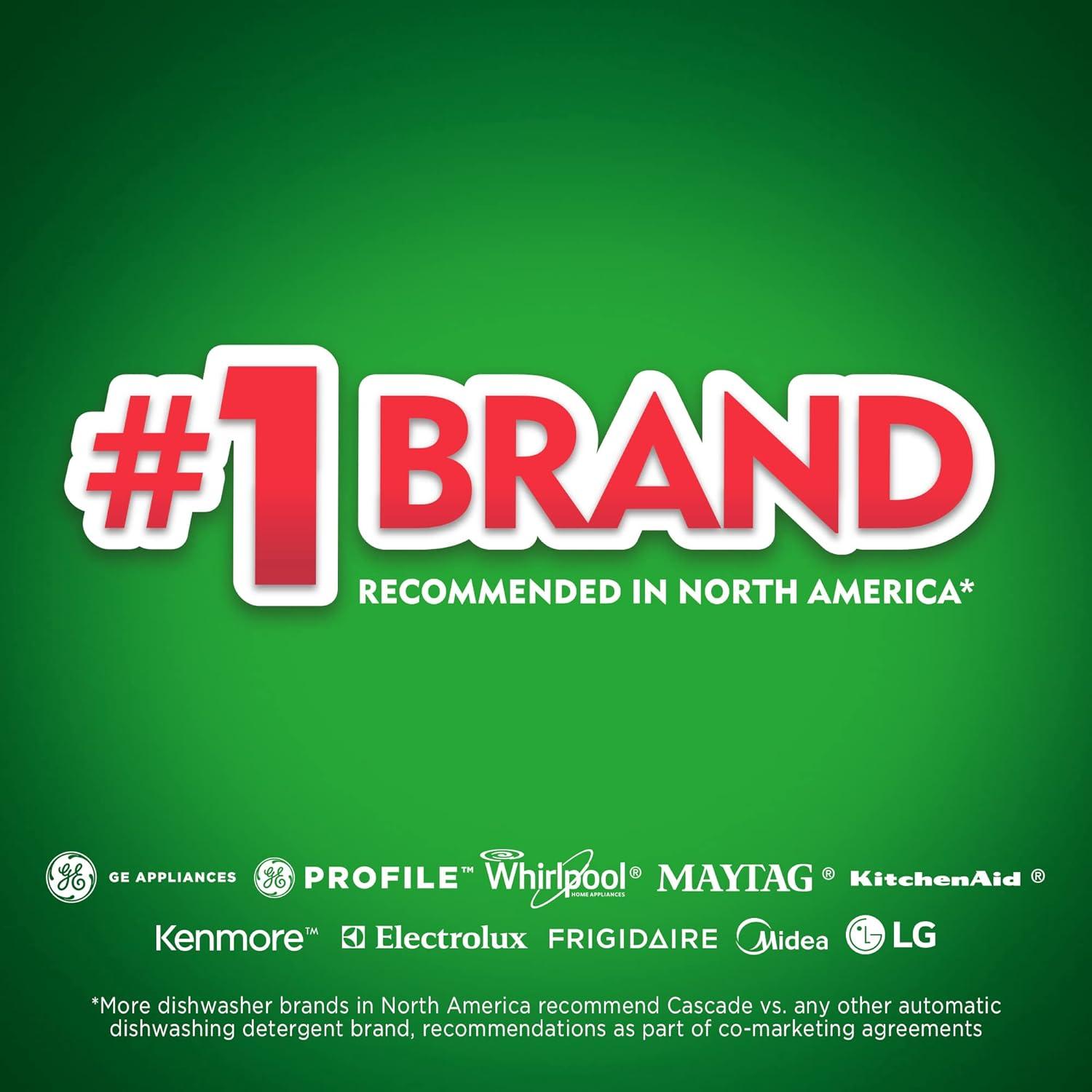 Detergente en polvo para lavavajillas Cascade Complete 2.13 kg