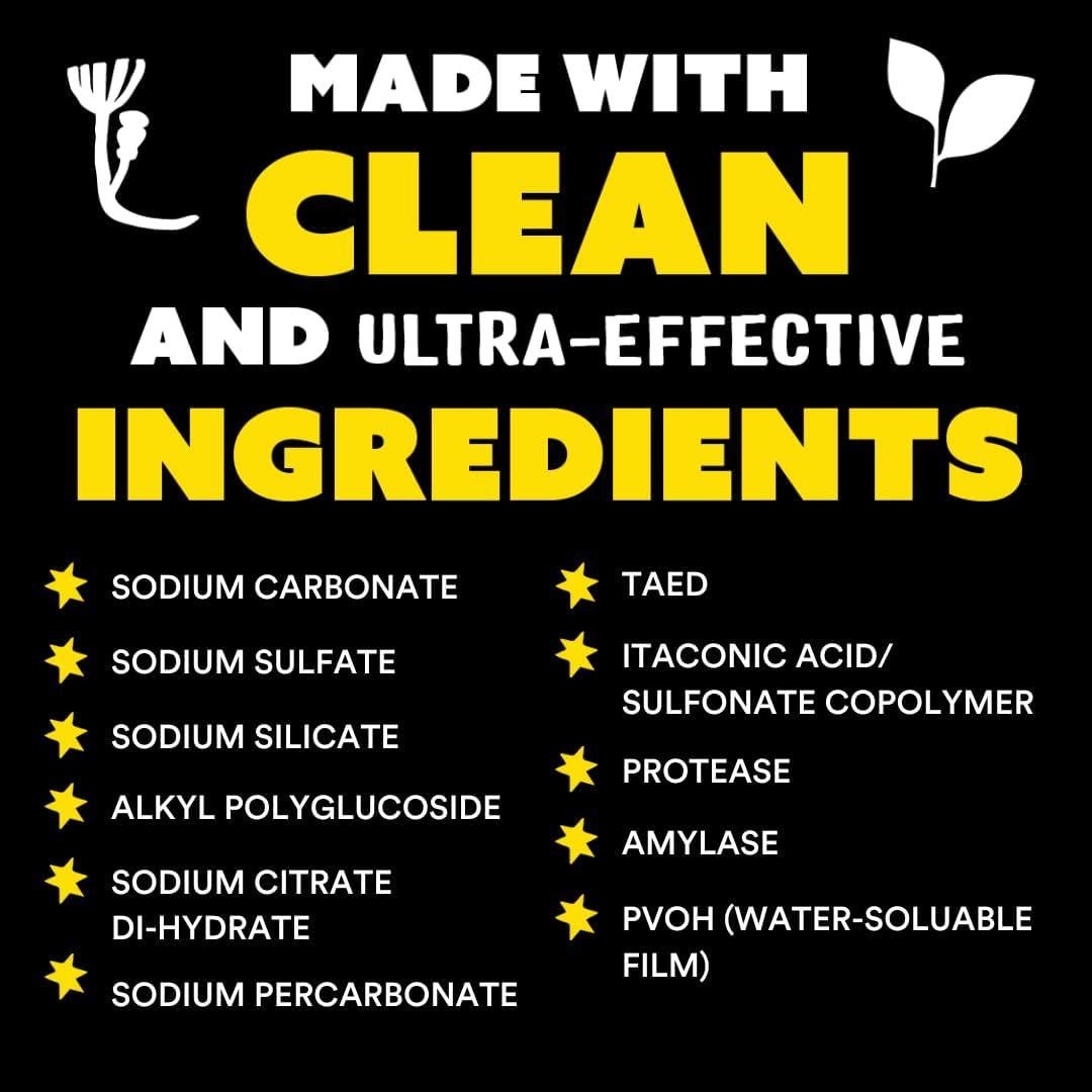 Bolsas de Detergente para Lavavajillas Molly's Suds 120 Unidades