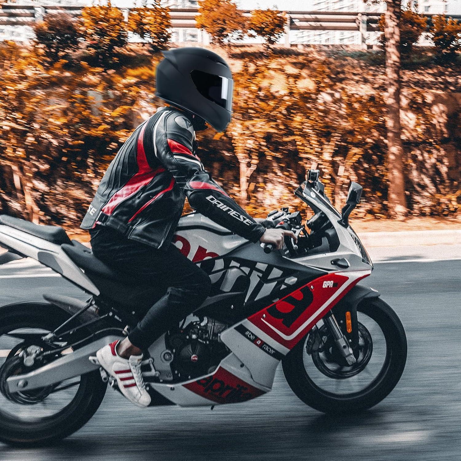 Casco Integral JQF Gear WS-607 para Motocicleta Adulto