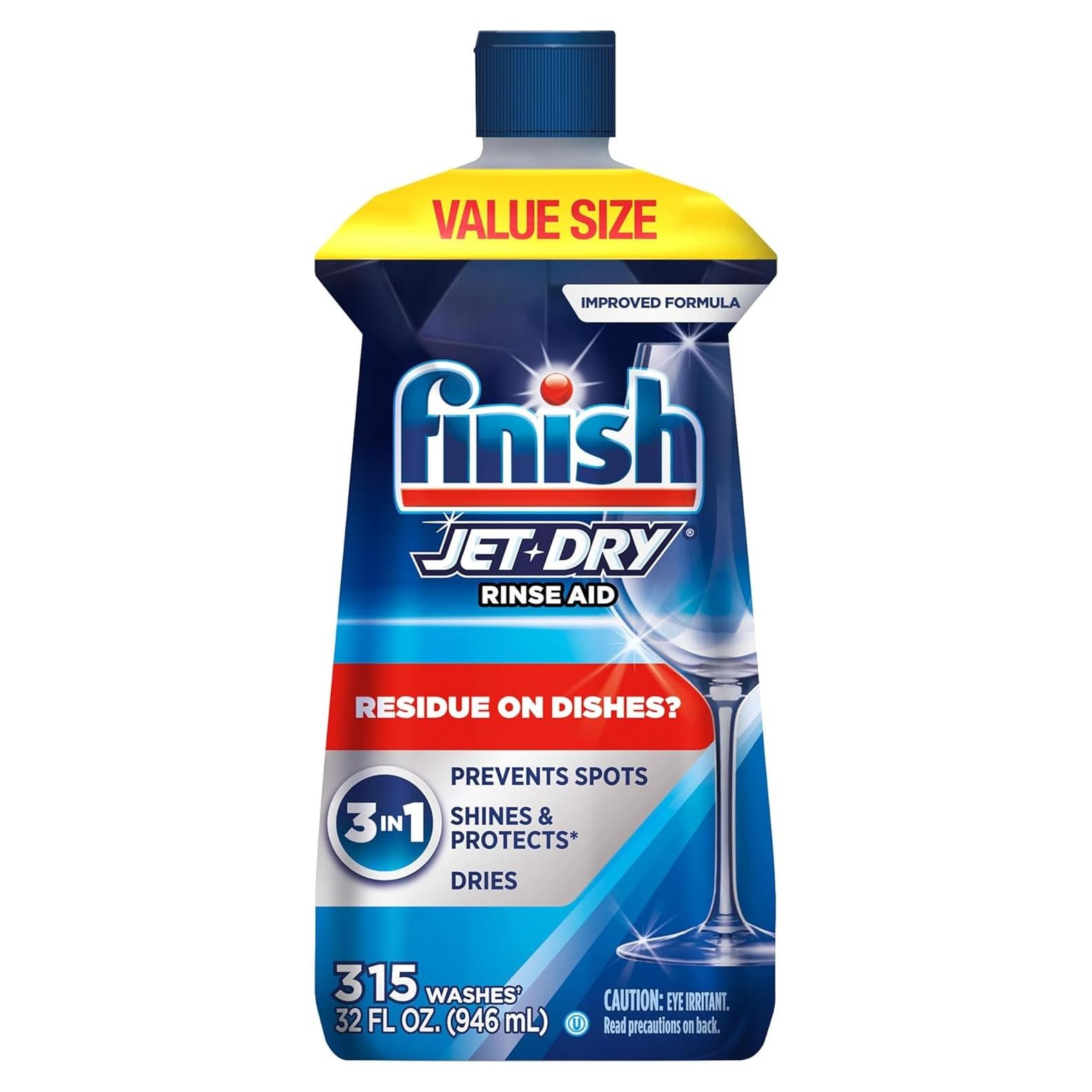 Finish Jet-Dry 0.94L Ayuda para Enjuagar Lavavajillas