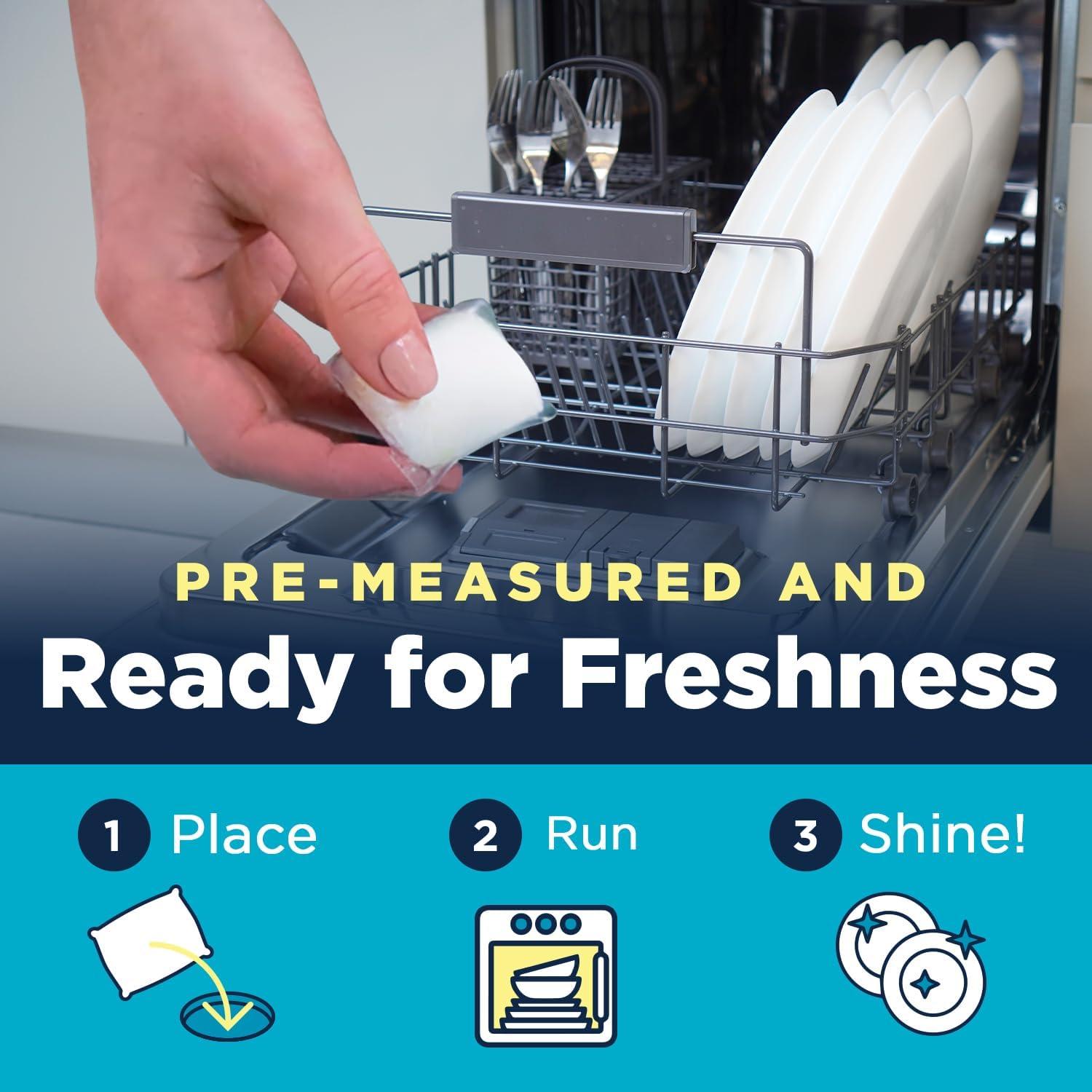 Cápsulas para Lavavajillas Nature Clean 60 Unidades Ecológicas