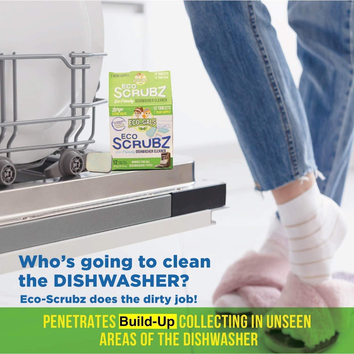 Limpiador Biodegradable para Lavadora y Lavavajillas Swirlz & Scrubz