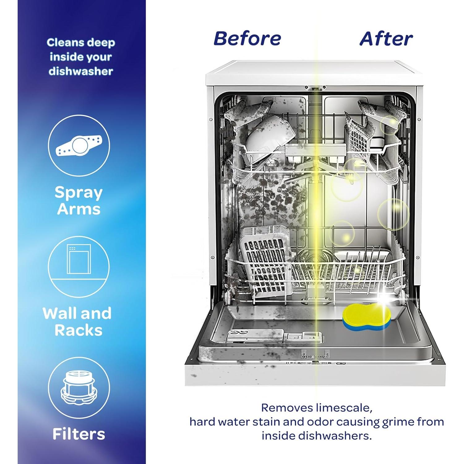 Tabletas Limpiadoras y Desodorantes Infiniti Clean 24 Unidades