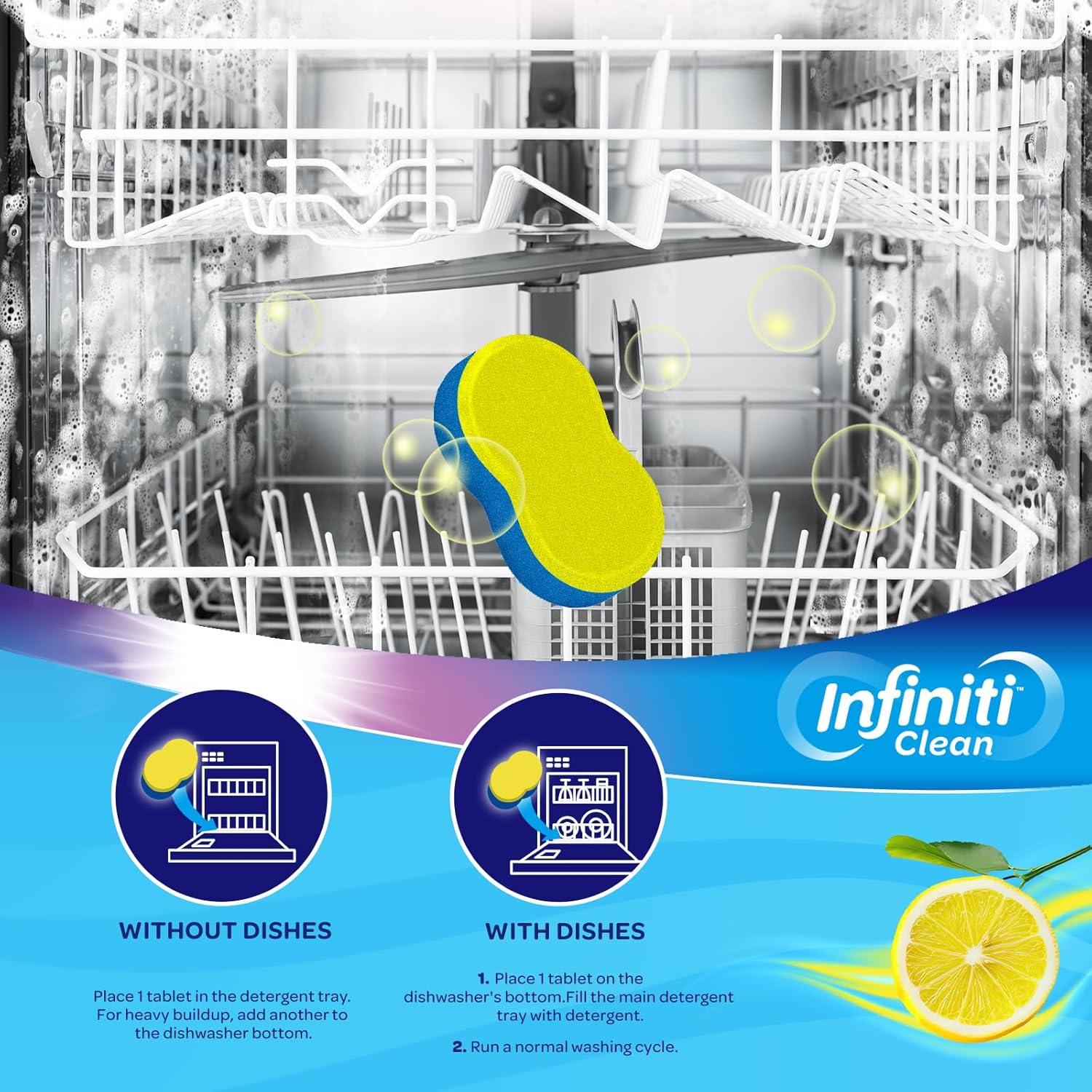 Tabletas Limpiadoras y Desodorantes Infiniti Clean 24 Unidades