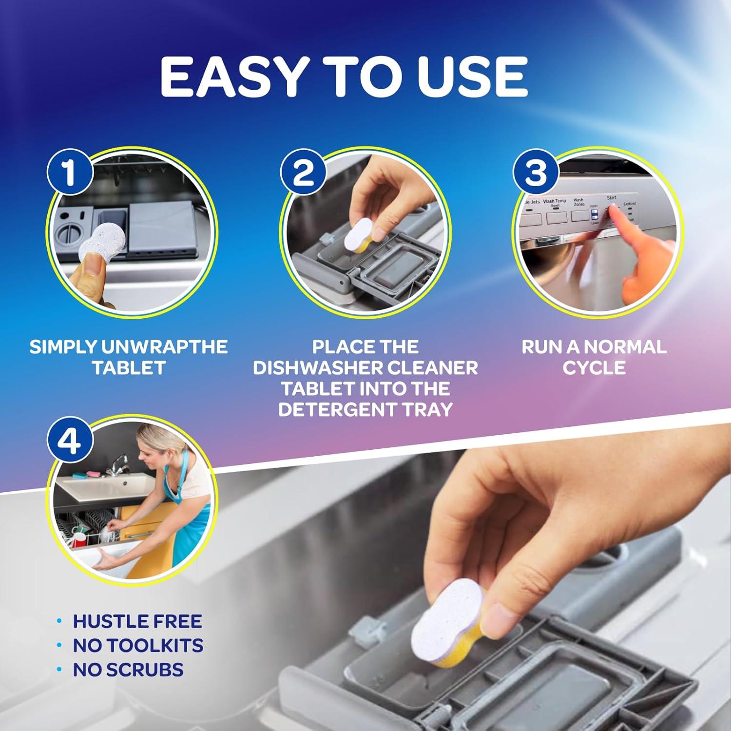 Tabletas Limpiadoras y Desodorantes Infiniti Clean 24 Unidades