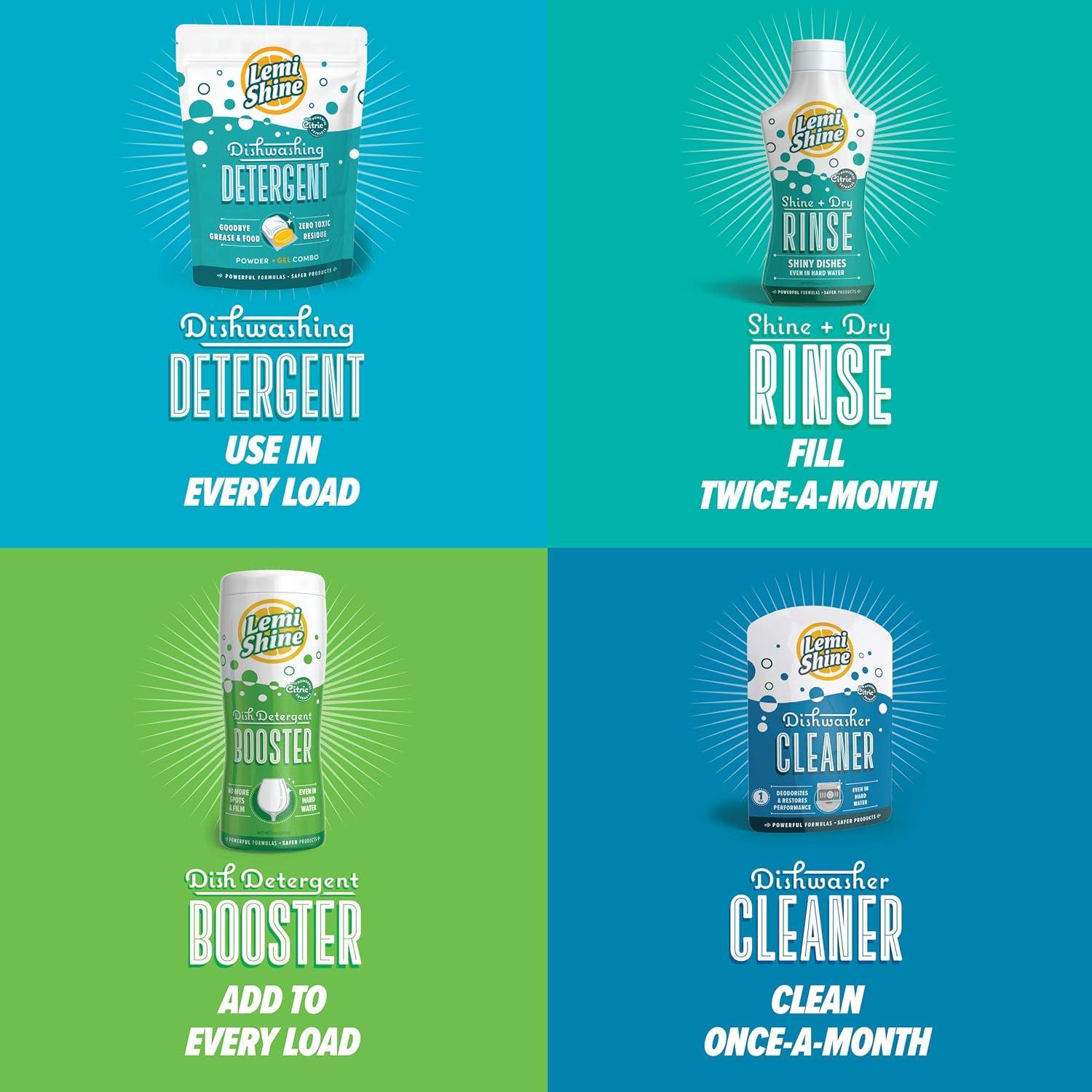 Lemi Shine Cápsulas Naturales para Lavavajillas - 42 Unidades