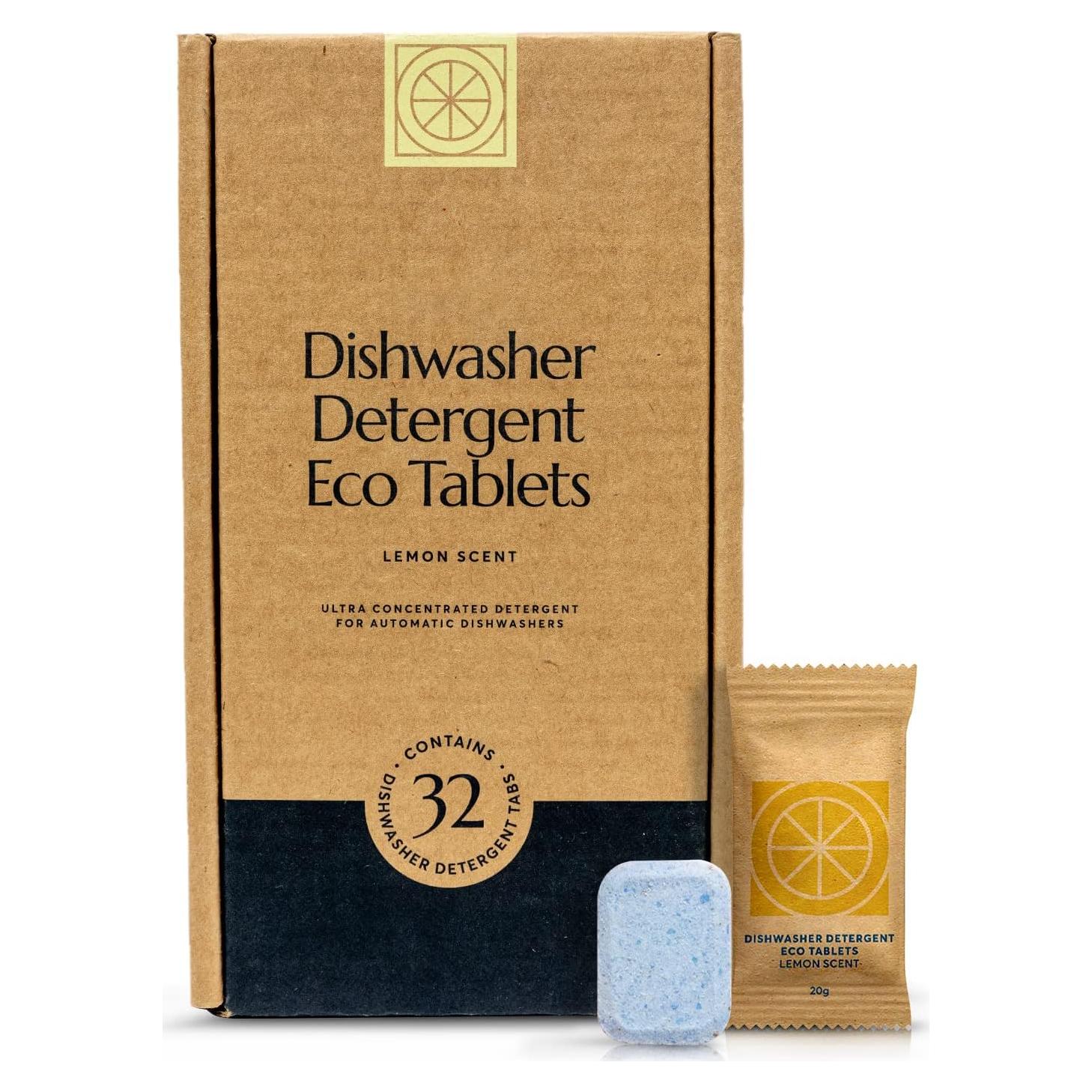 Cápsulas para Lavavajillas Cleanomic 32 Eco Tabs Limón