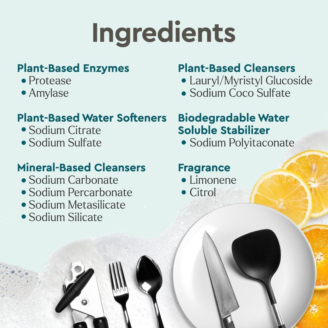 Cápsulas para Lavavajillas Puracy 18 Unidades Cielos Cítricos