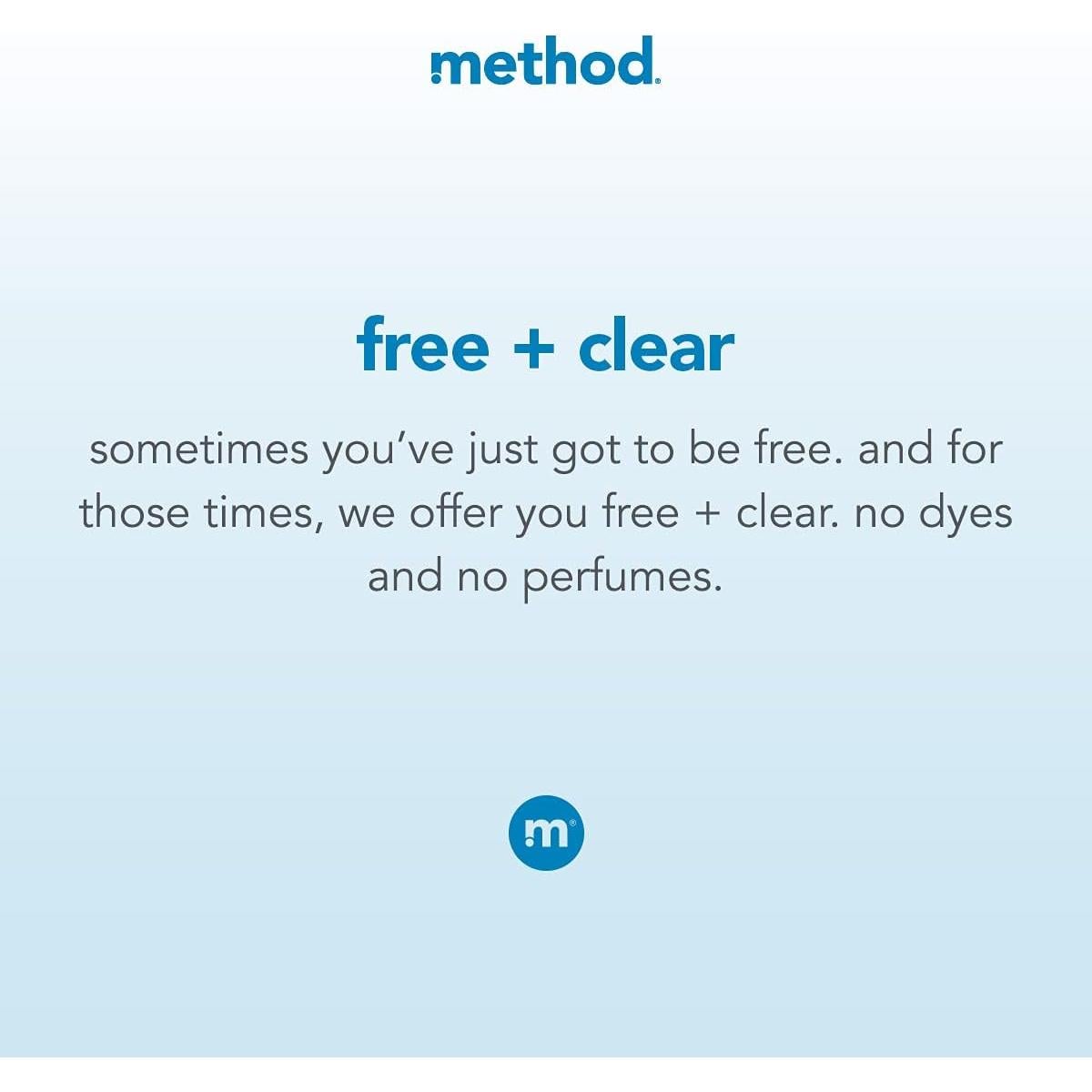 Detergente para Lavavajillas Method Sin Fragancia 10843536106078 1080g