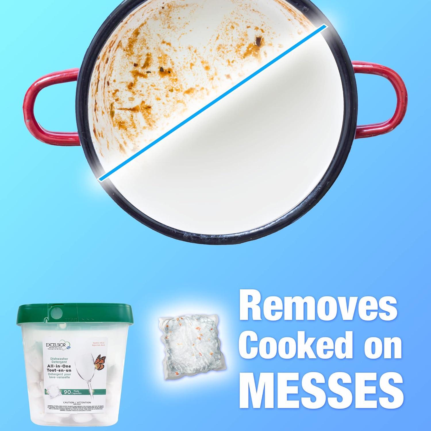 Detergente en Cápsulas para Lavavajillas Excelsior HE 90 Unidades