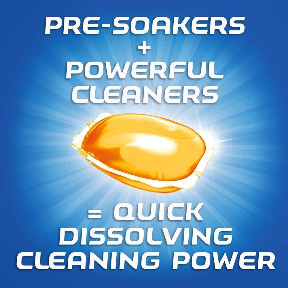 Finish Todo En 1 Gelpacs Naranja 54 Tabs - Detergente Lavavajillas