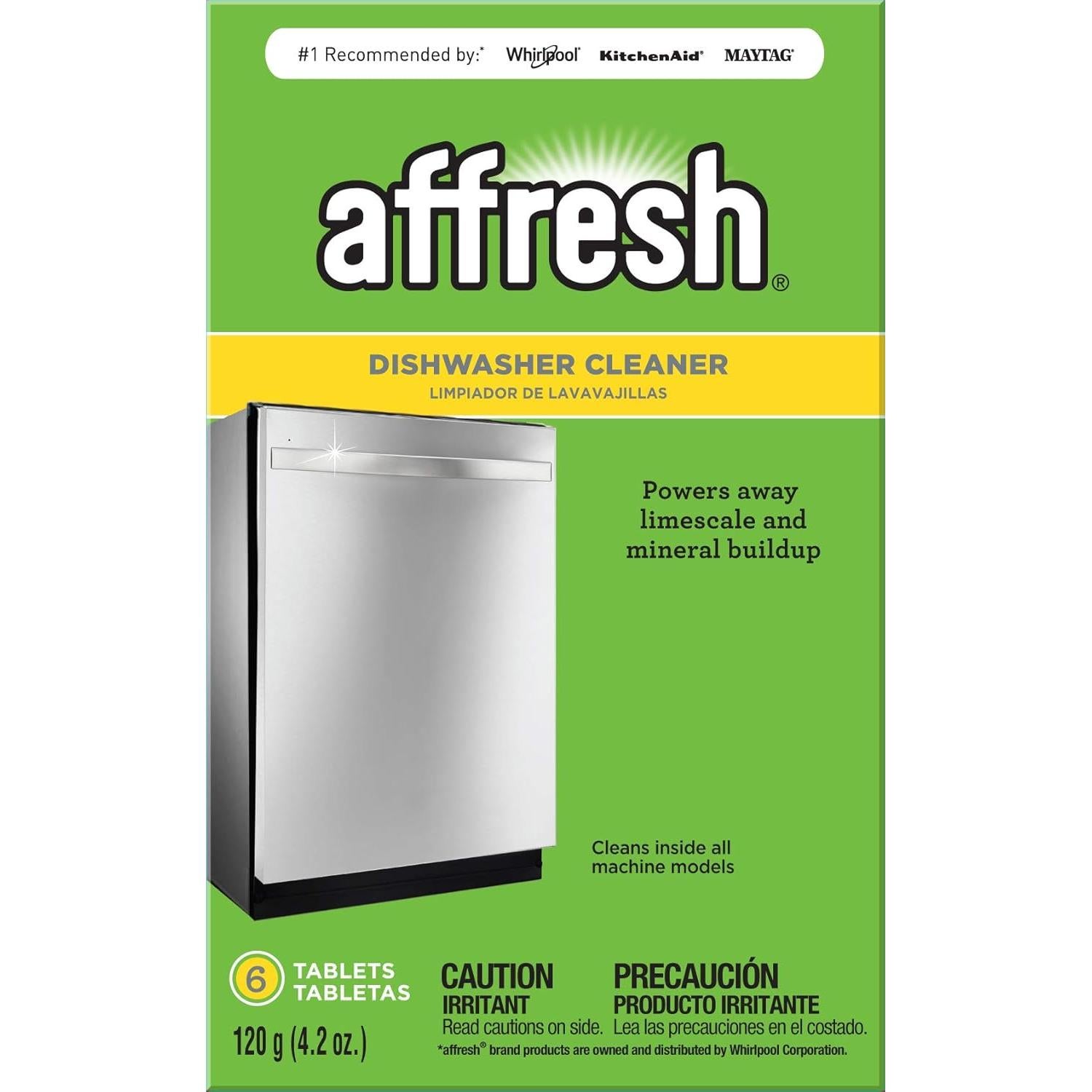 Affresh Dishwasher and Coffee Maker Cleaners | 6 Dishwasher Tablets + 3 Coffee Maker Tablets