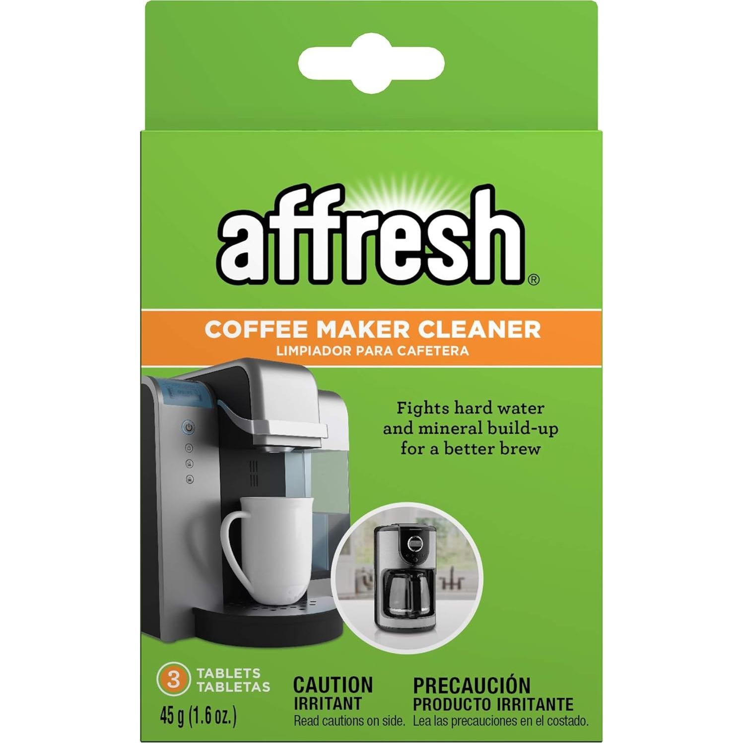 Affresh Dishwasher and Coffee Maker Cleaners | 6 Dishwasher Tablets + 3 Coffee Maker Tablets