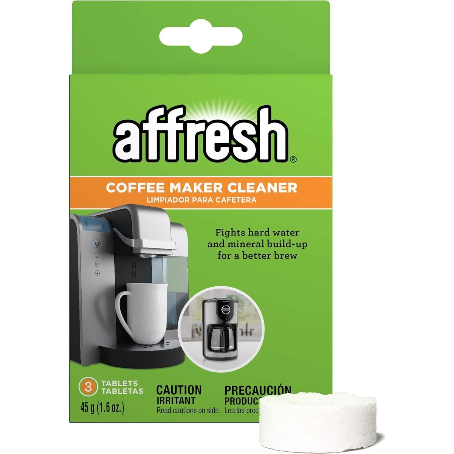 Affresh Dishwasher and Coffee Maker Cleaners | 6 Dishwasher Tablets + 3 Coffee Maker Tablets