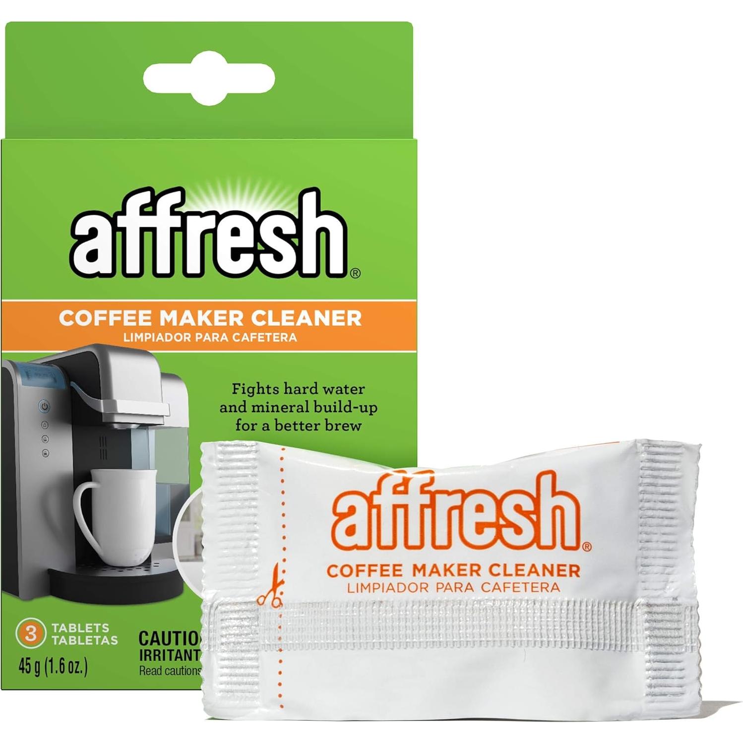 Affresh Dishwasher and Coffee Maker Cleaners | 6 Dishwasher Tablets + 3 Coffee Maker Tablets