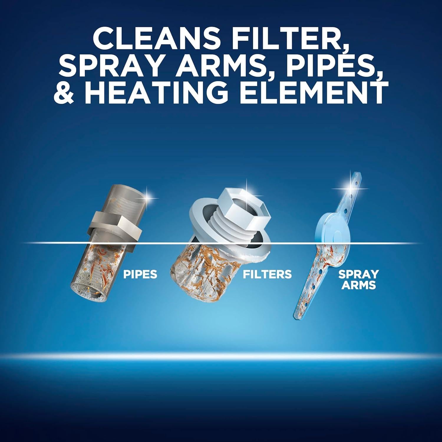 Limpiador de Lavavajillas Finish In-Wash 4x250ml - Elimina Grasa